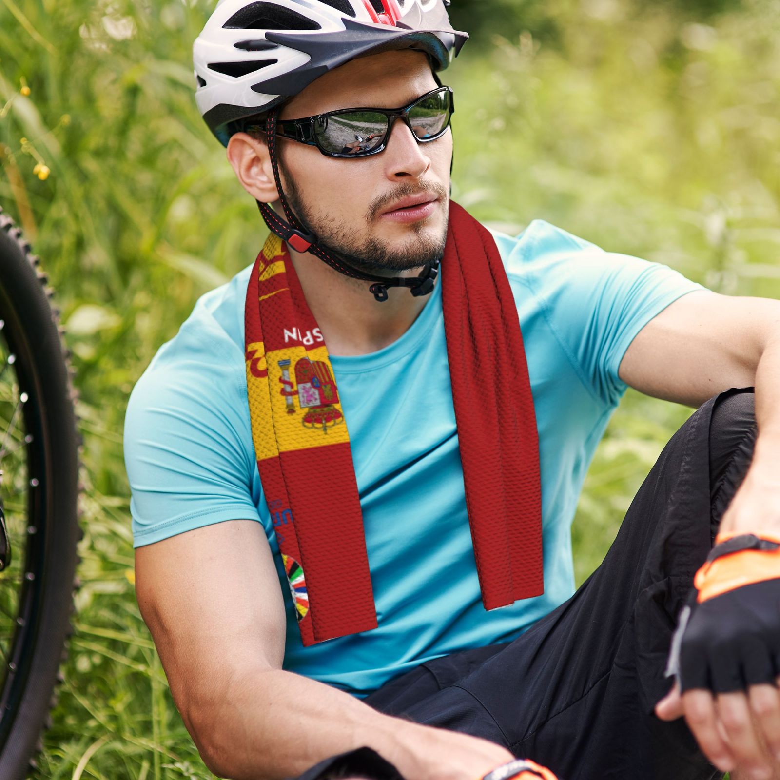 Spain EURO 2024 Cold Exercise Towel CET1690