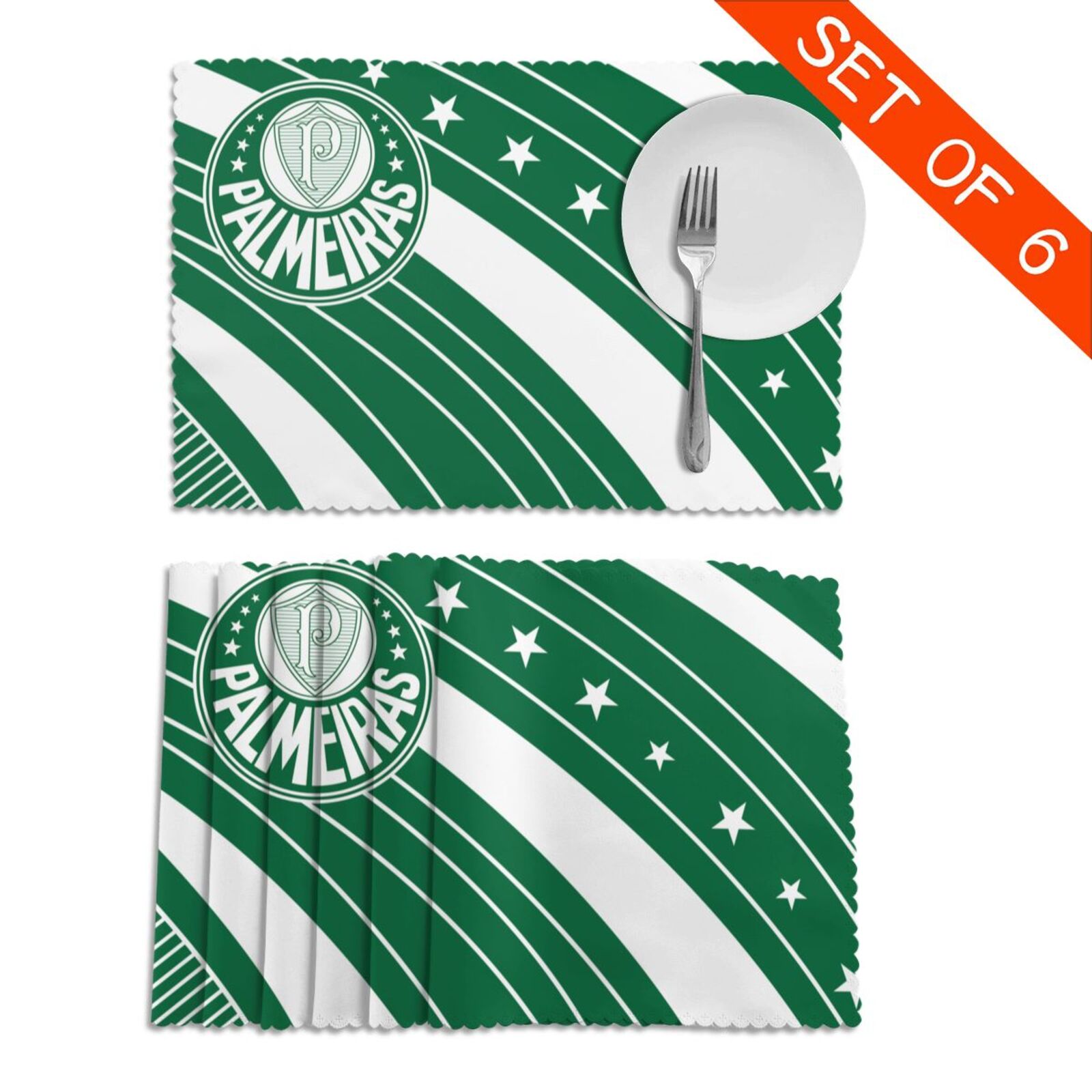 SE Palmeiras Placemat Set Of 6 PFD2045