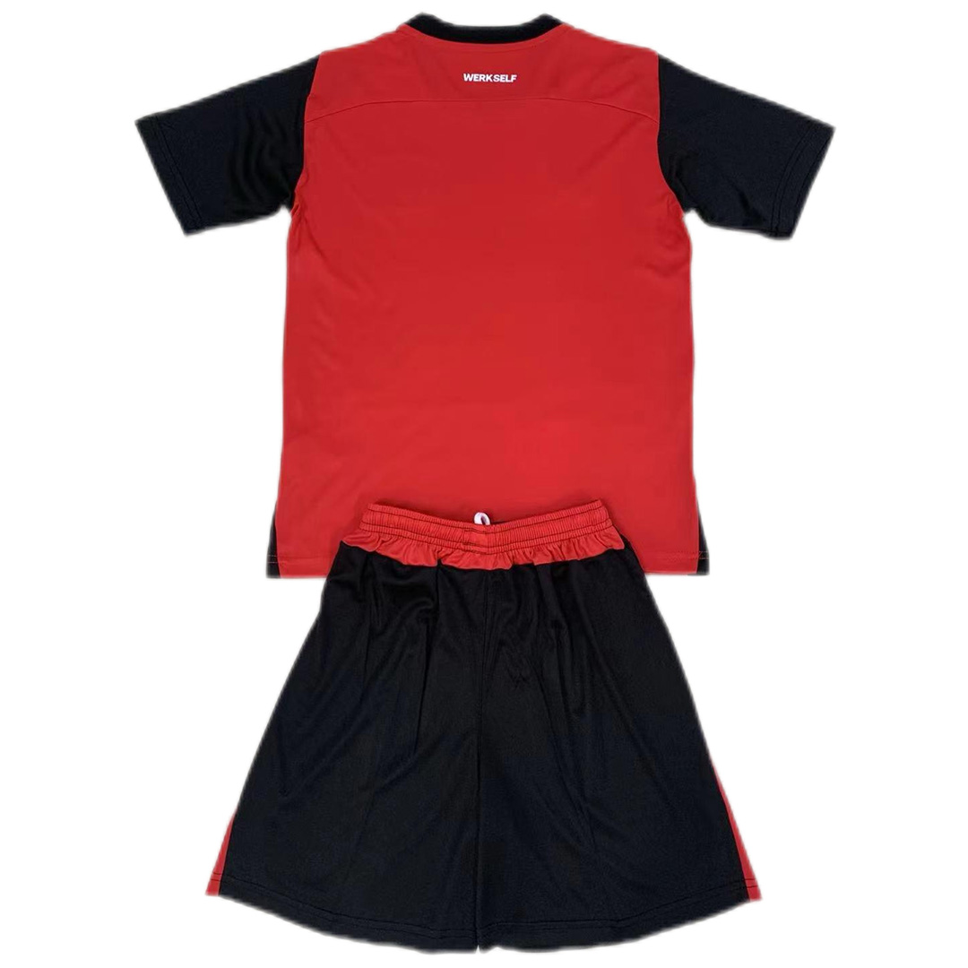 Kid's Bayer 04 Leverkusen Home Jersey+Shorts 2024/25