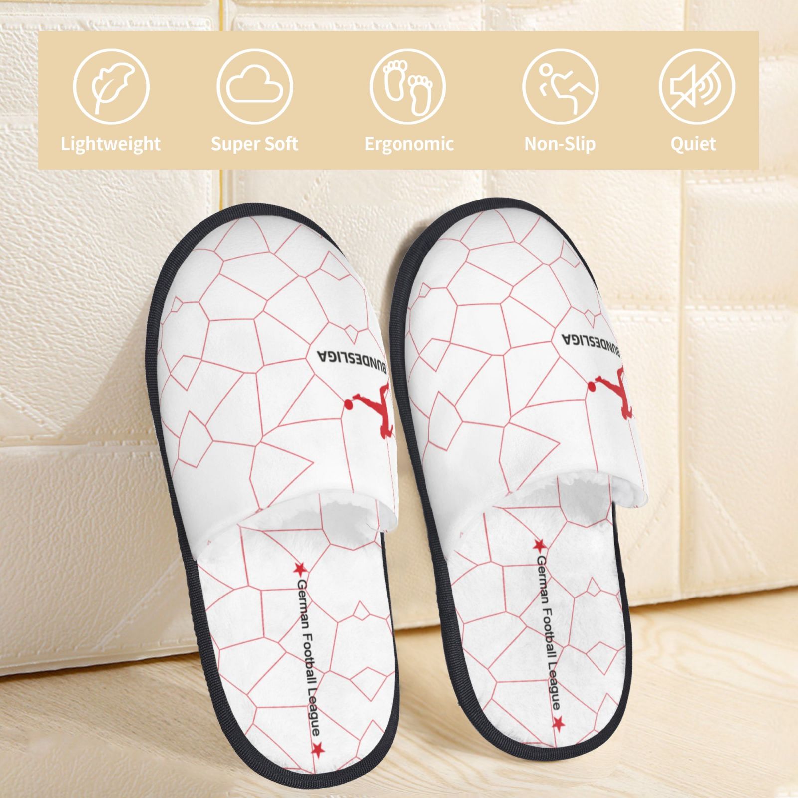 Germany Football League Cotton Slippers FSP2354