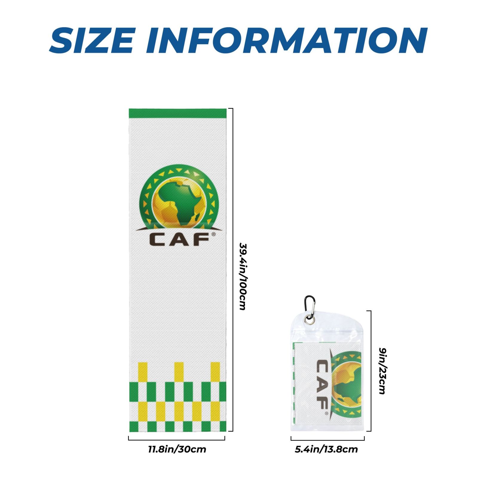 Confederation Of African Football Sports Towel CET2137