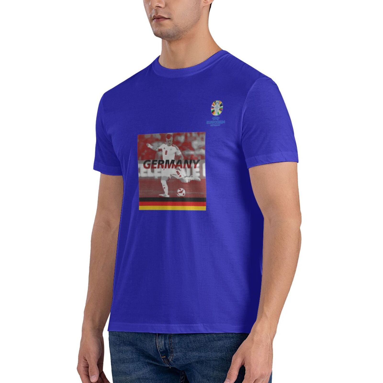 Men's Germany EURO 2024 Basic Short Sleeve T-Shirt BST1704