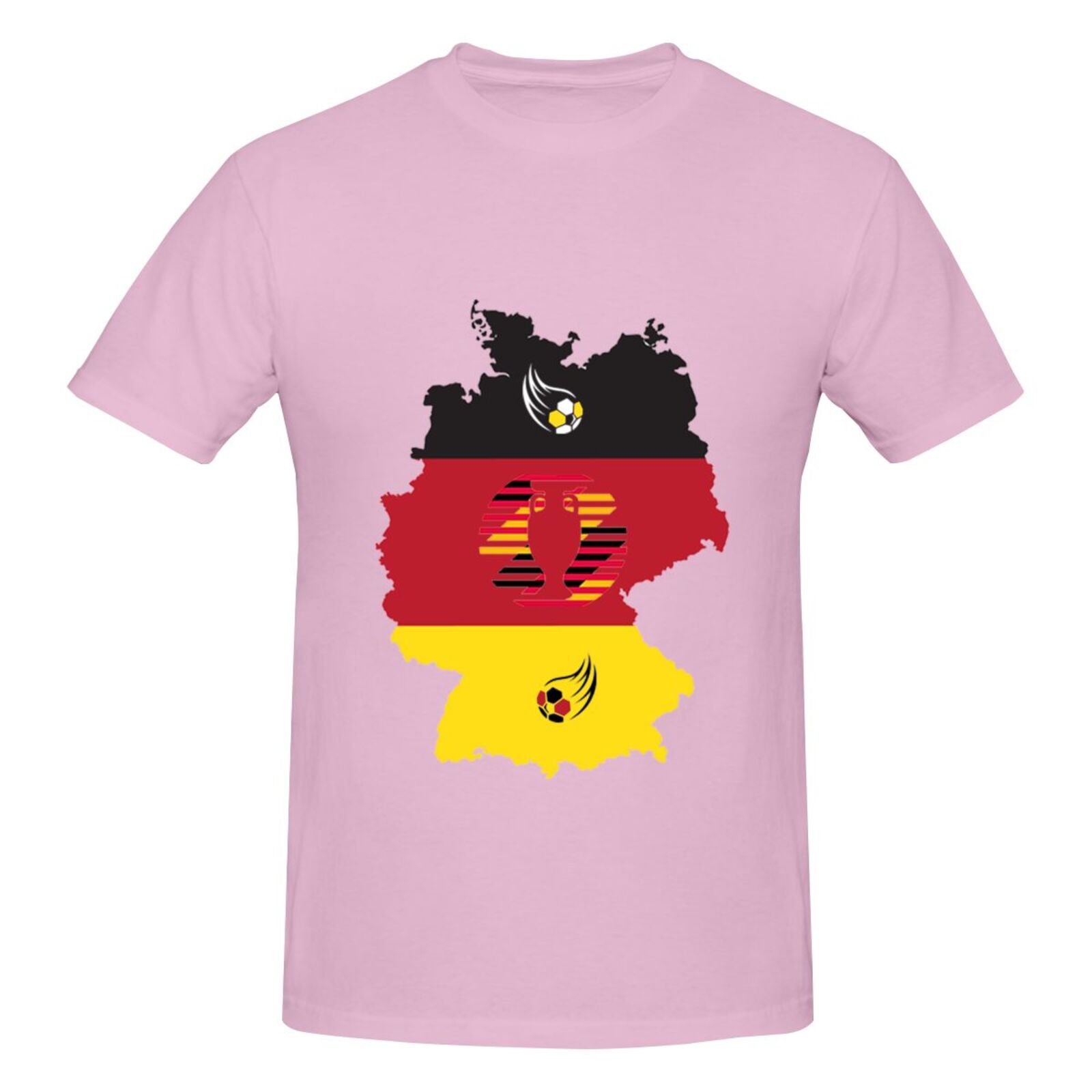Men's Germany EURO 2024 Basic Short Sleeve T-Shirt BST1770