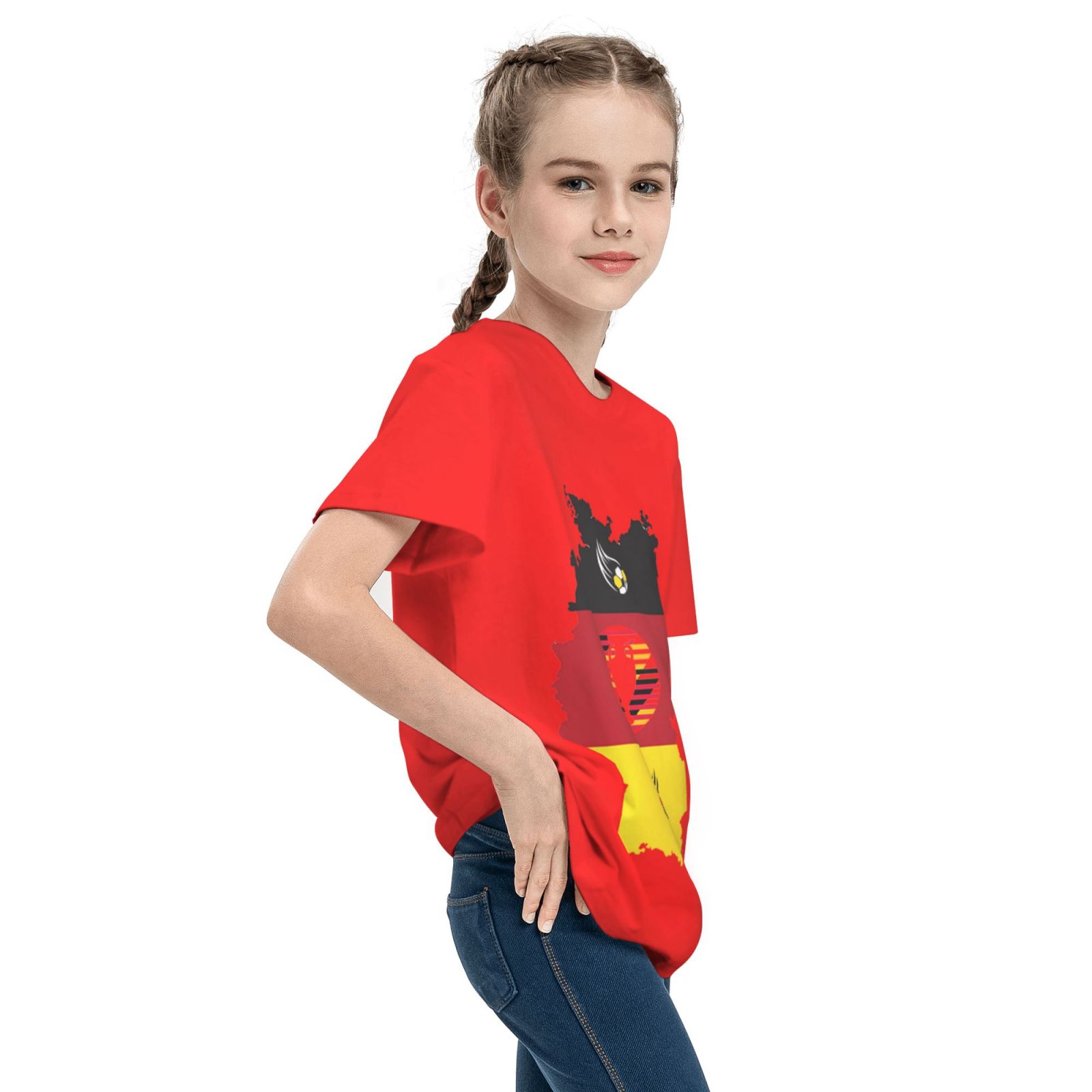 Kid's Germany EURO 2024 Teenage T-shirt TET1769