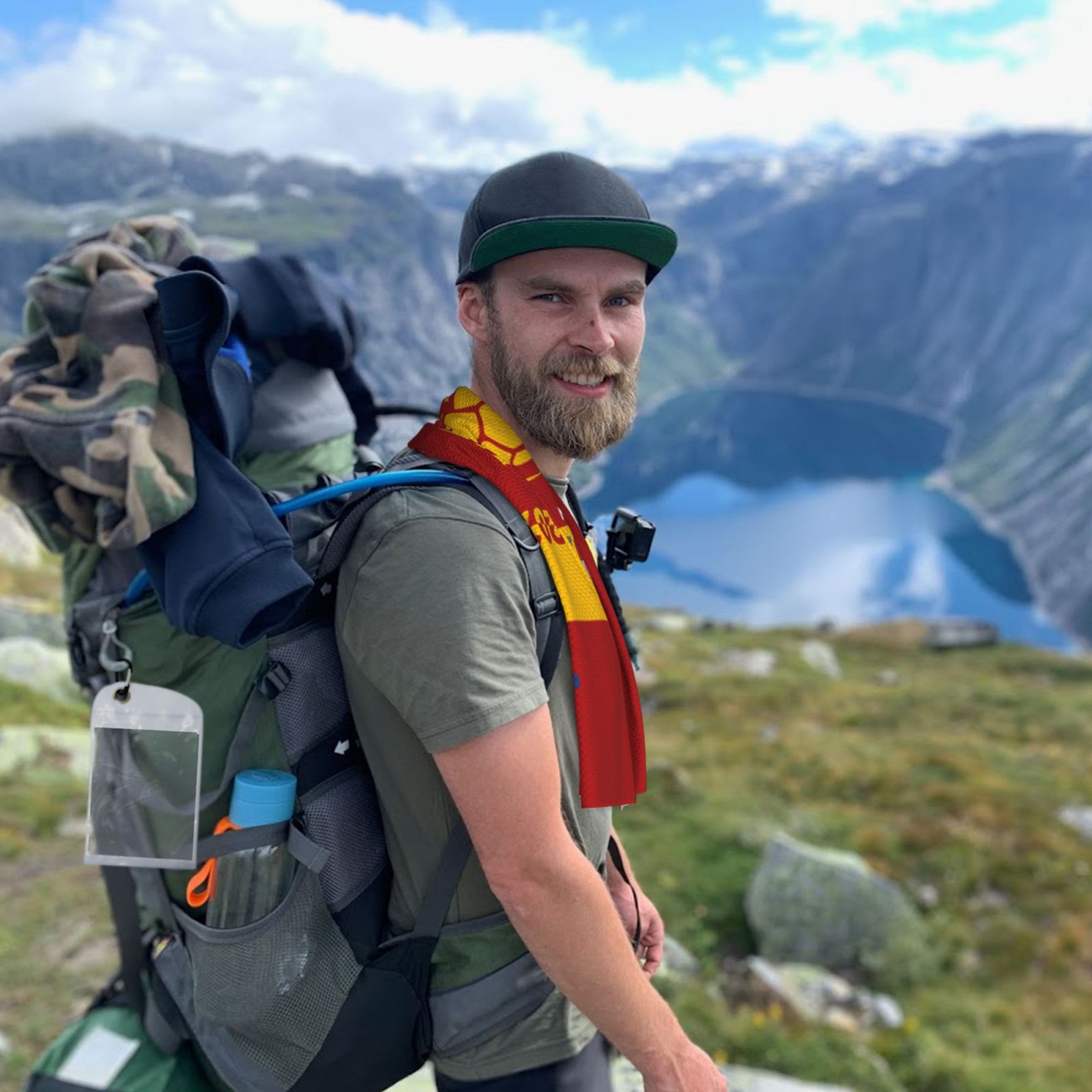 Spain EURO 2024 Cold Exercise Towel CET1690