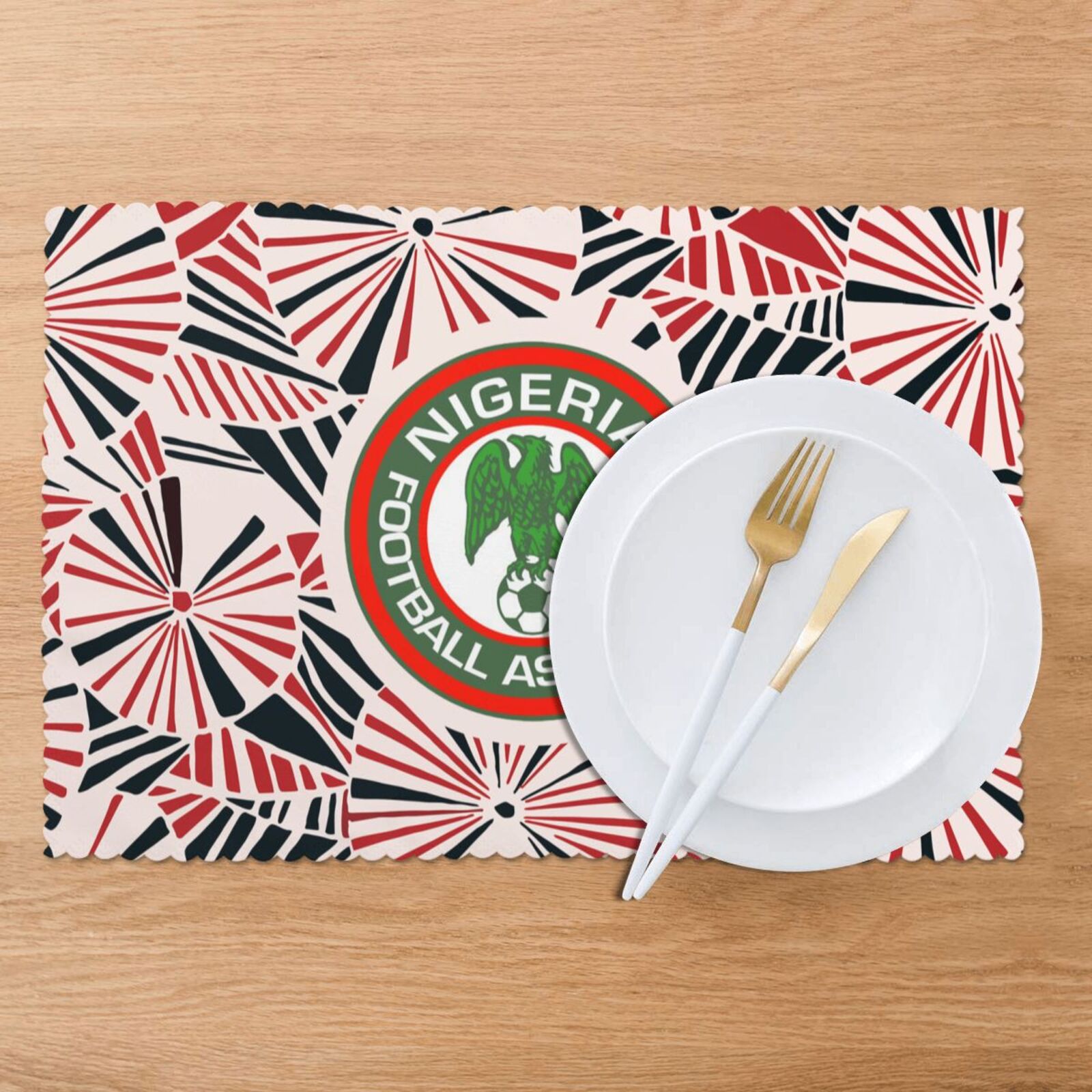 Nigeria Placemat Set Of 6 PFD2052
