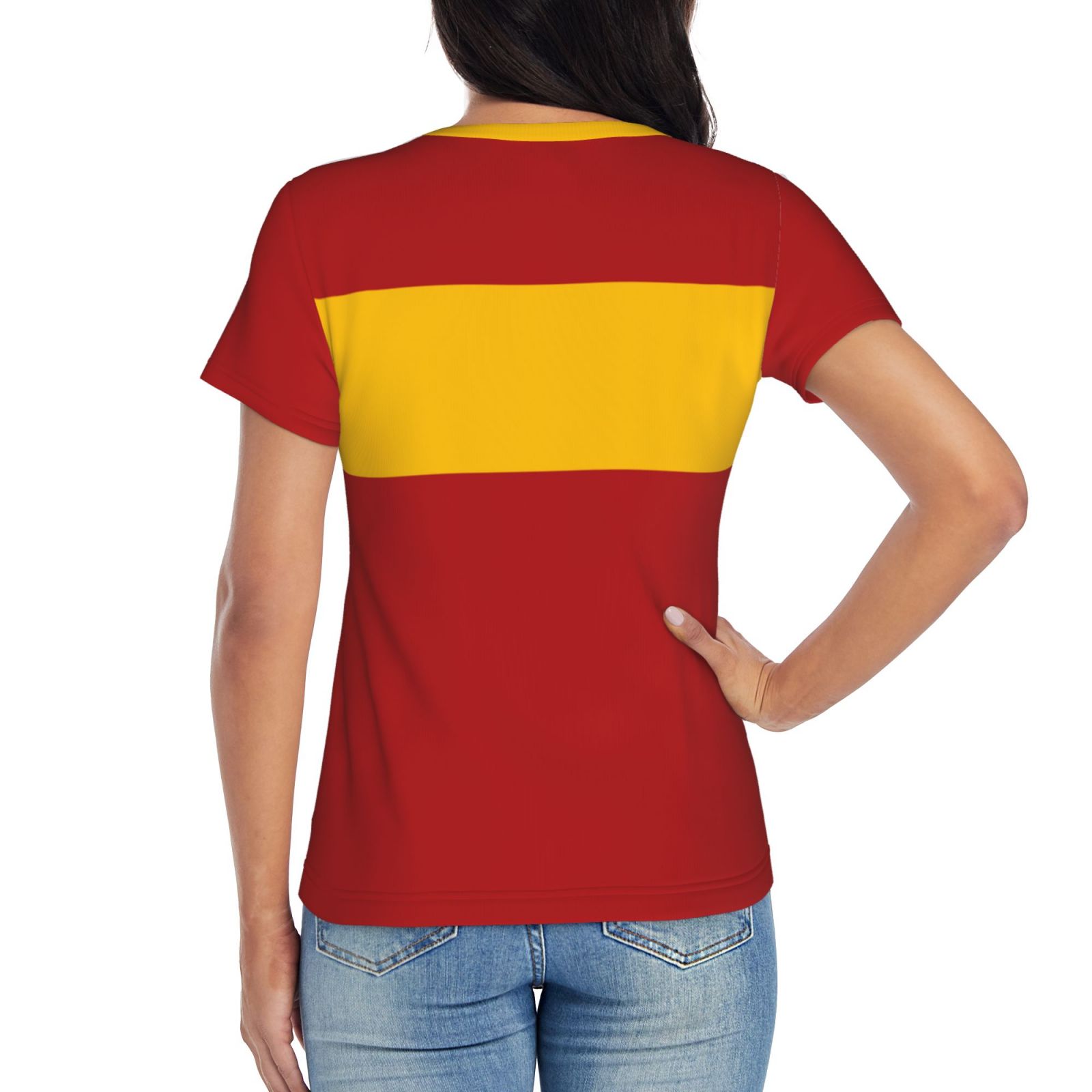 Women's Spain EURO 2024 Short Sleeve T-Shirt WST1686