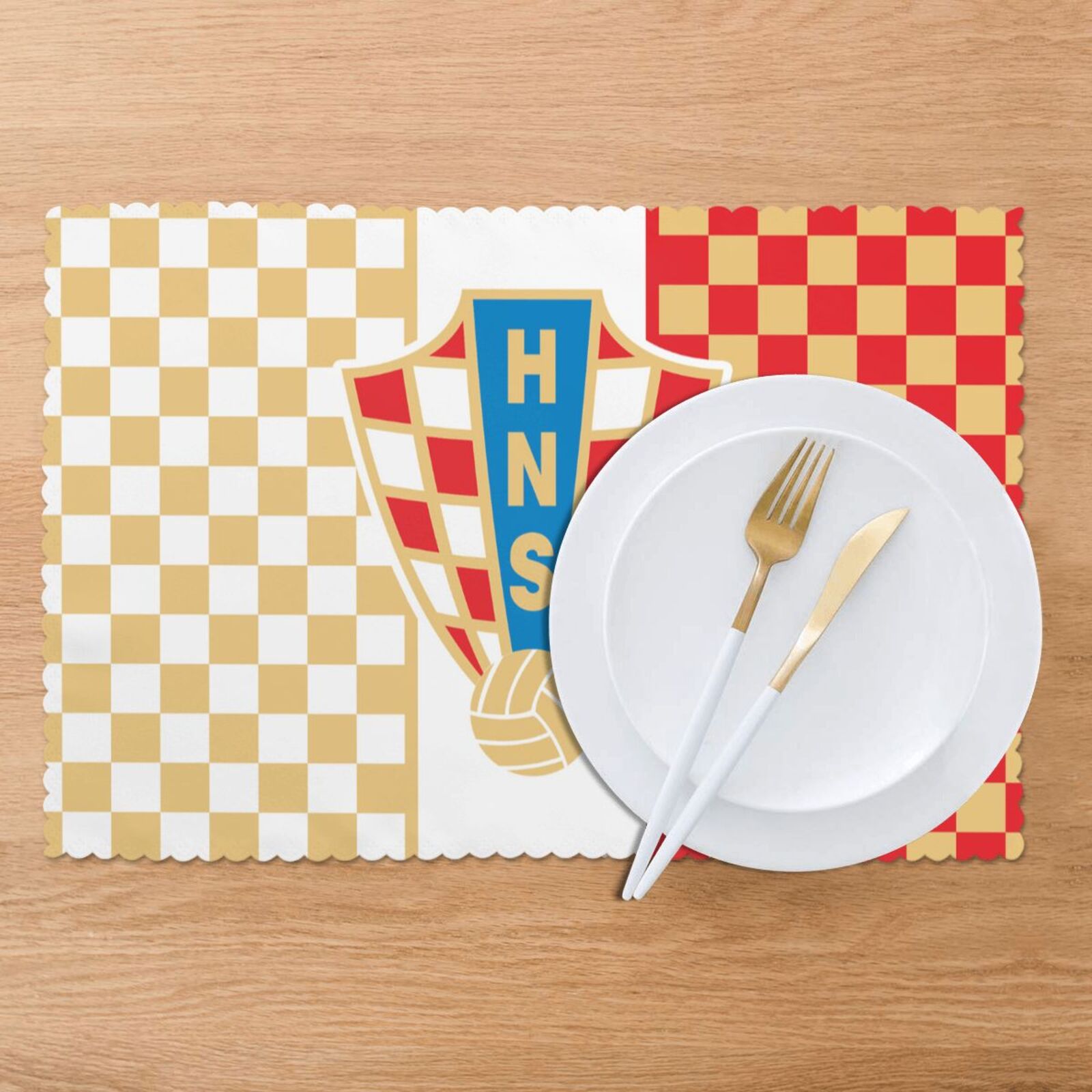Croatia Building Placemat Set Of 6 PFD2060