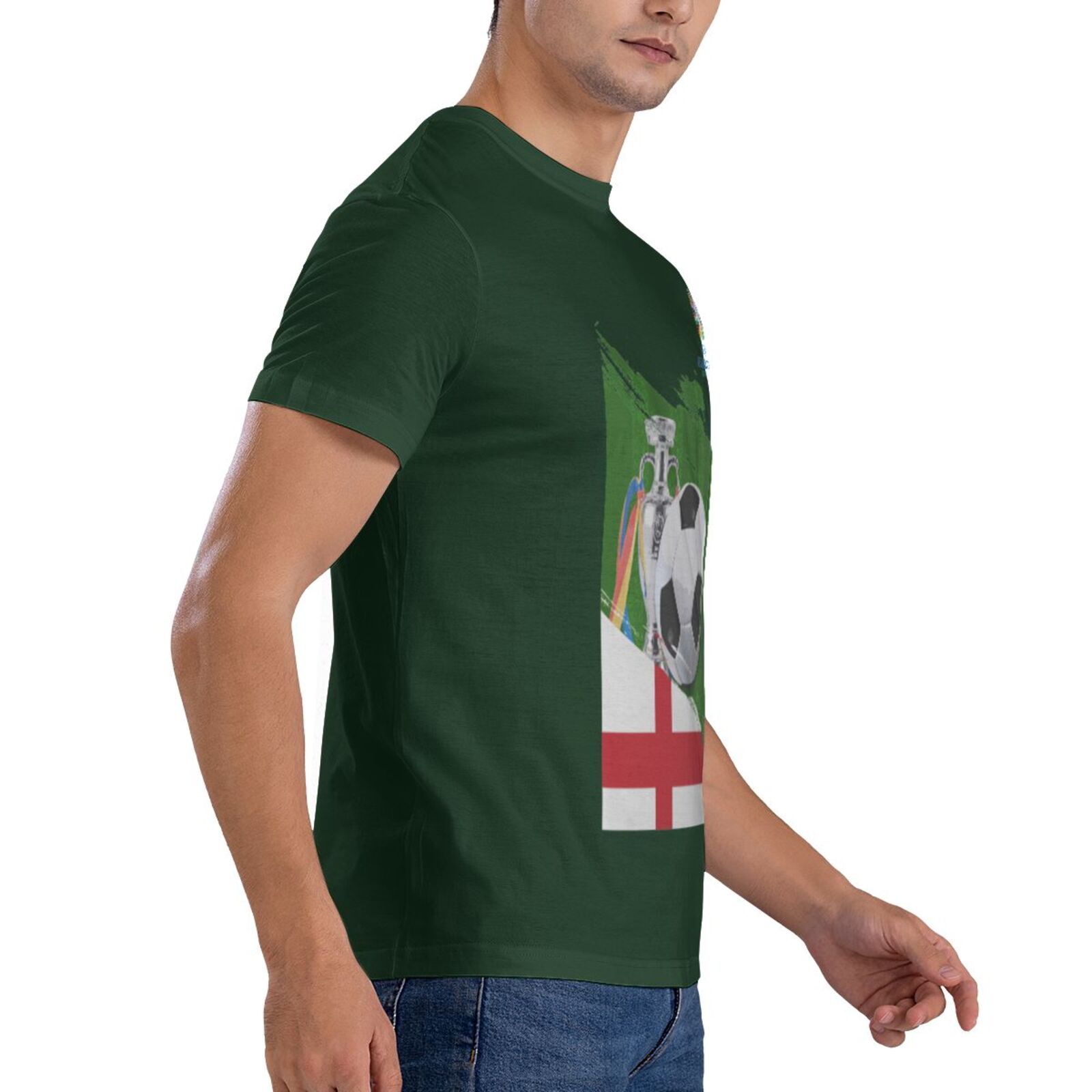 Men's England EURO 2024 Basic Short Sleeve T-Shirt BST1681