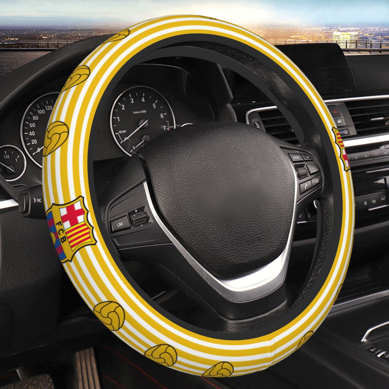 Barcelona Steering Wheel Cover ESW2370