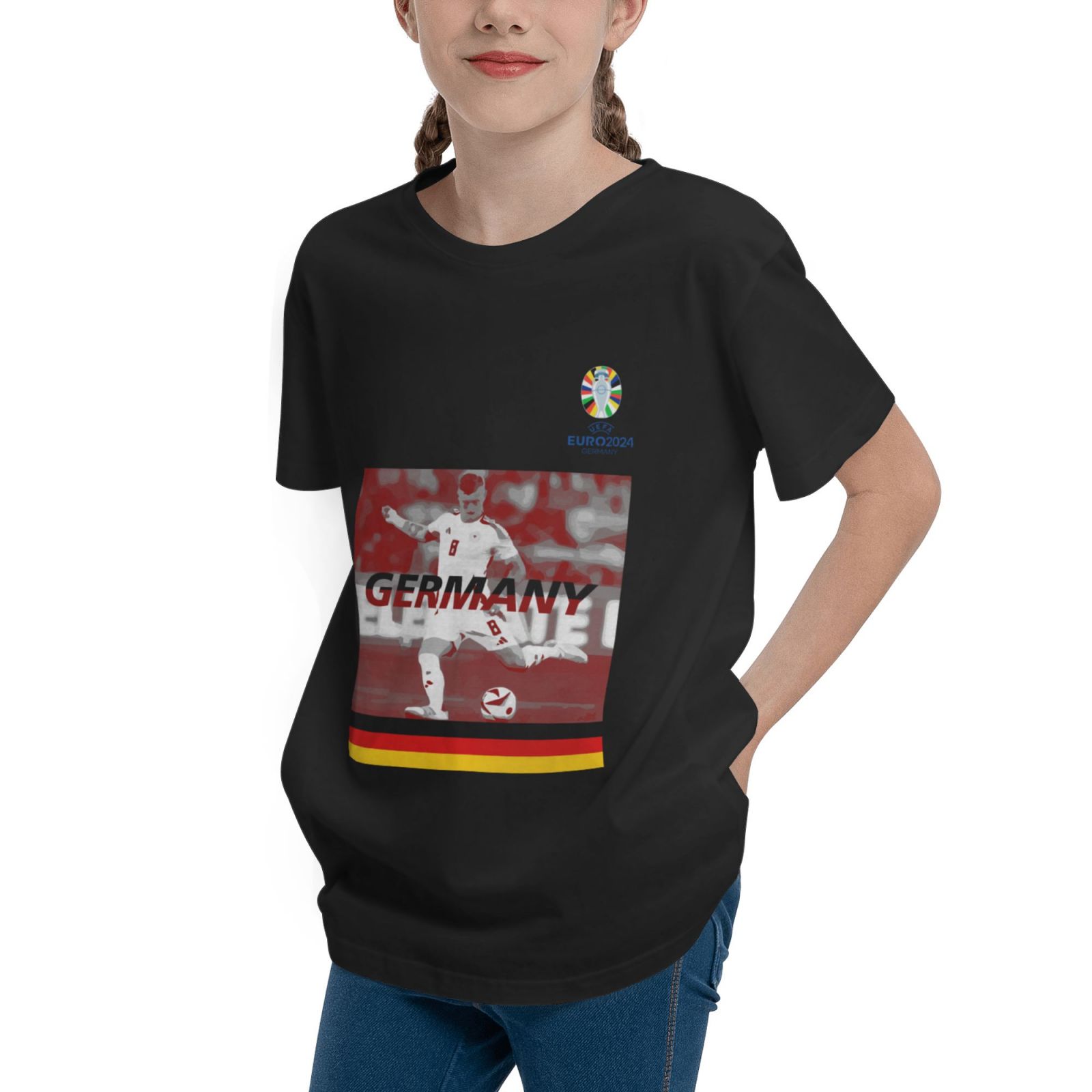 Kid's Germany EURO 2024 Teenage T-shirt TET1710