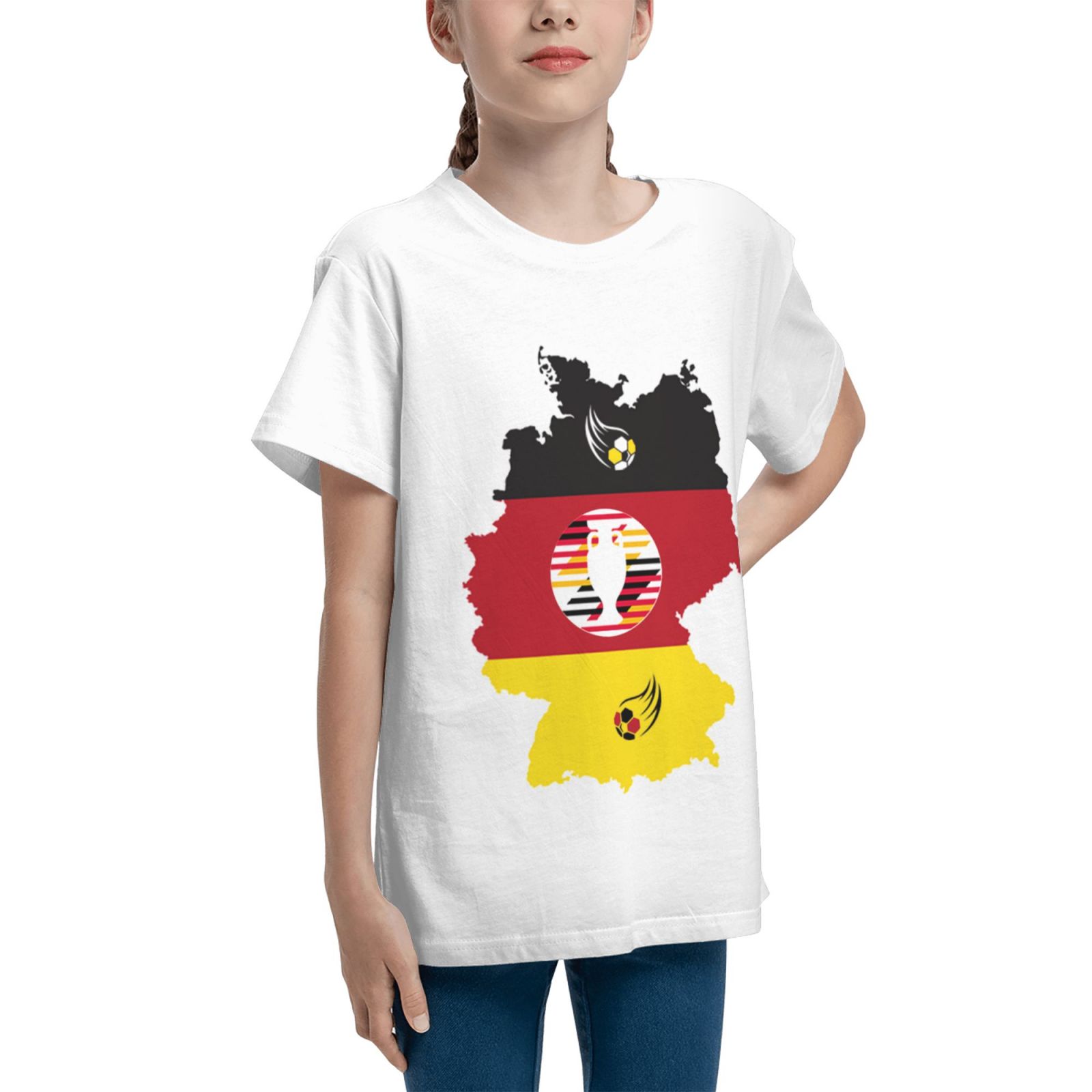 Kid's Germany EURO 2024 Teenage T-shirt TET1769