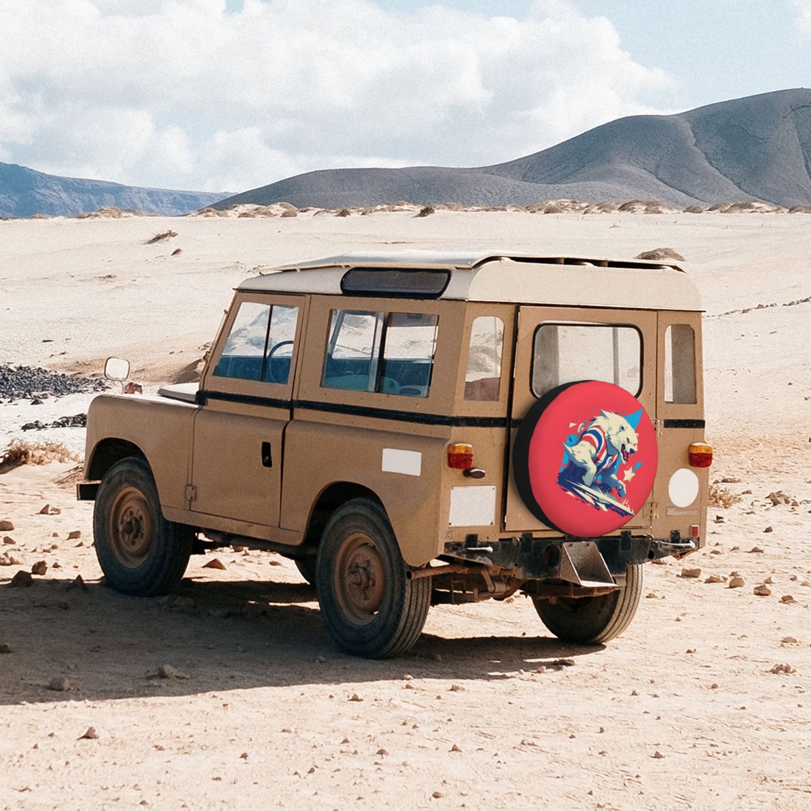 Real Madrid Tire Dust Cover TIC2728