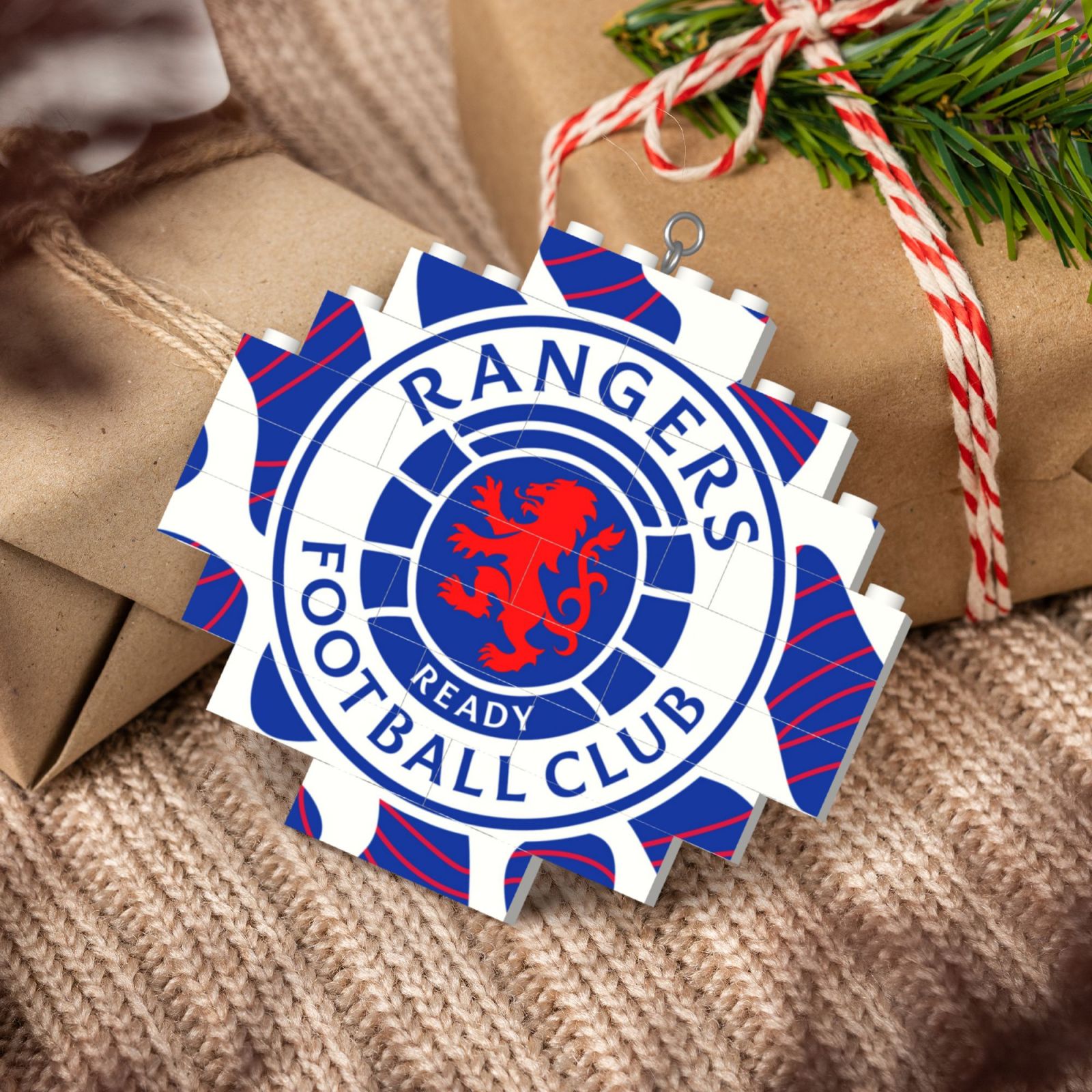 Rangers Building Block Puzzle Ornament BBP2181