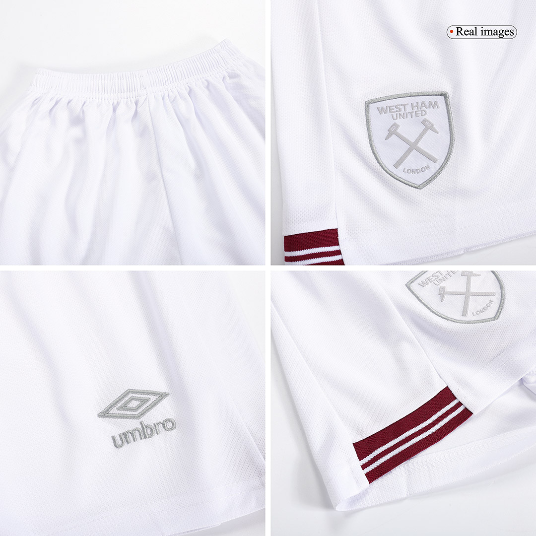 Kid's West Ham Away Jersey+Shorts 23/24