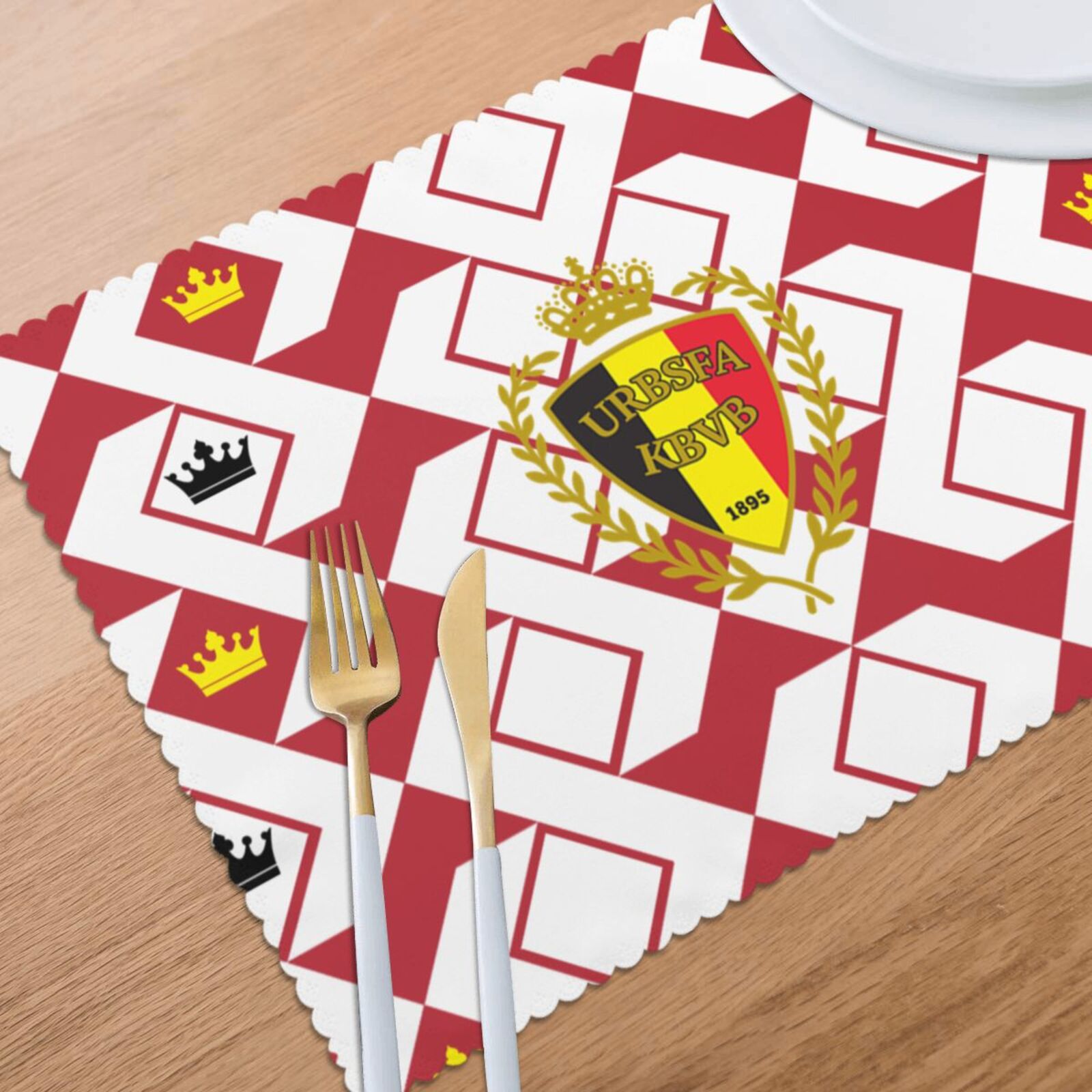 Belgium Placemat Set Of 6 PFD2258