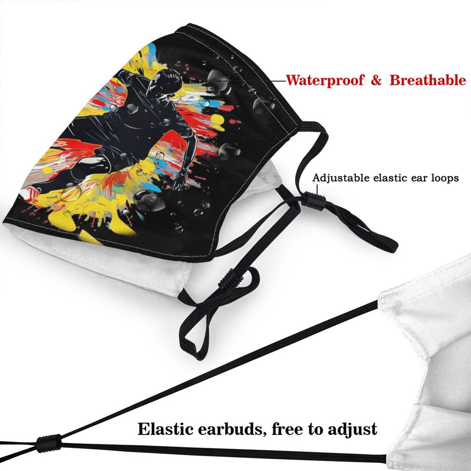 Germany EURO 2024 Adult Dust Mask DMK1761