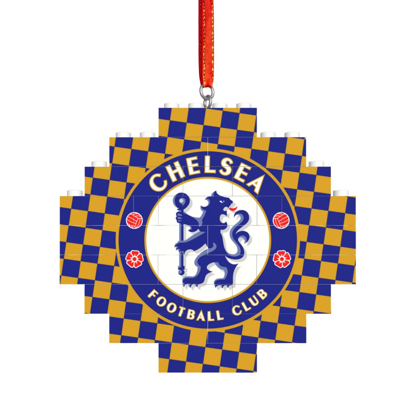 Chelsea Building Block Puzzle Ornament BBP2171