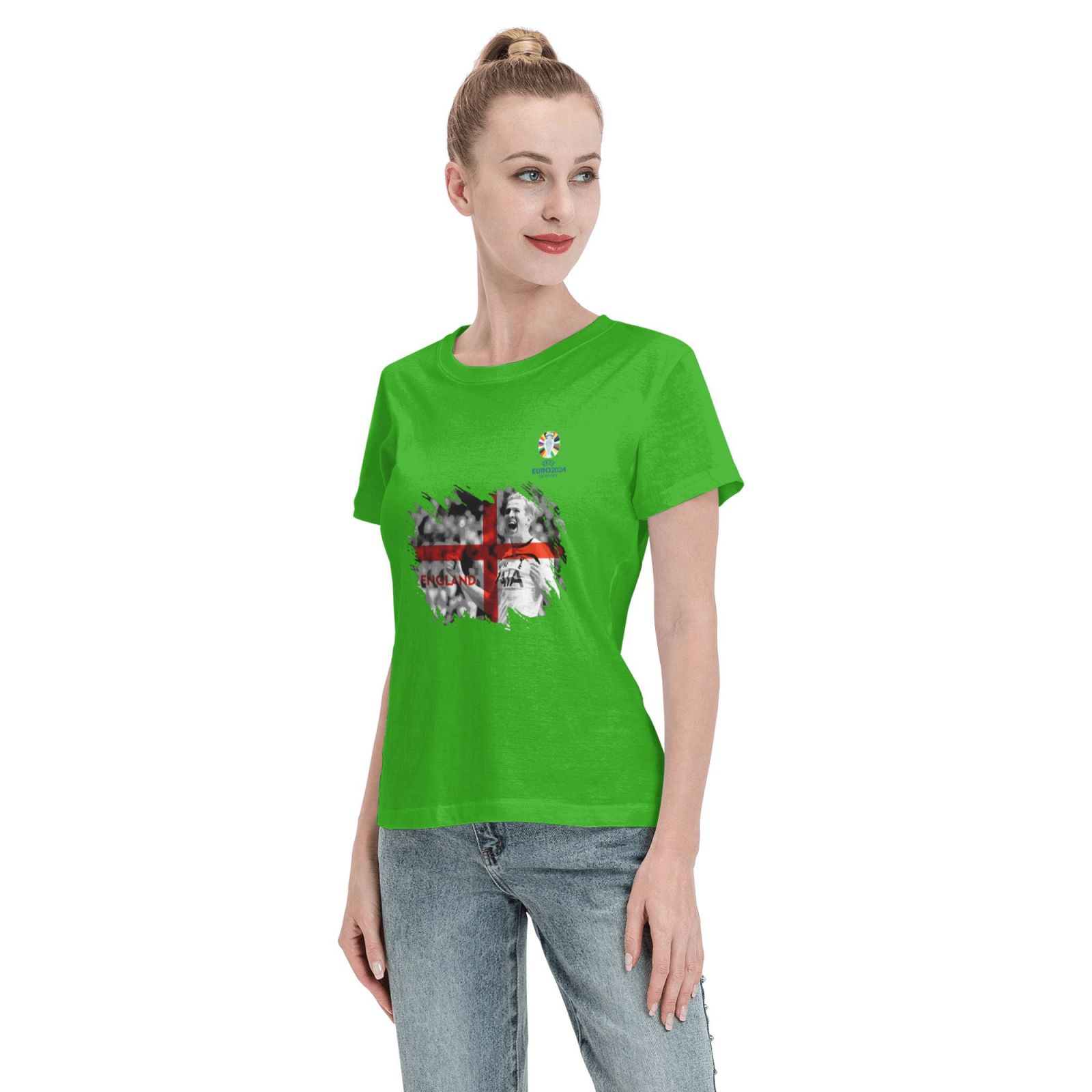 Woman's England EURO 2024 Basic Short Sleeve T-Shirt WBT1712