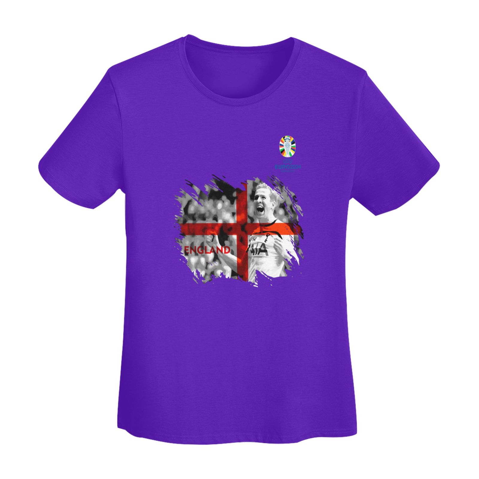 Woman's England EURO 2024 Basic Short Sleeve T-Shirt WBT1712