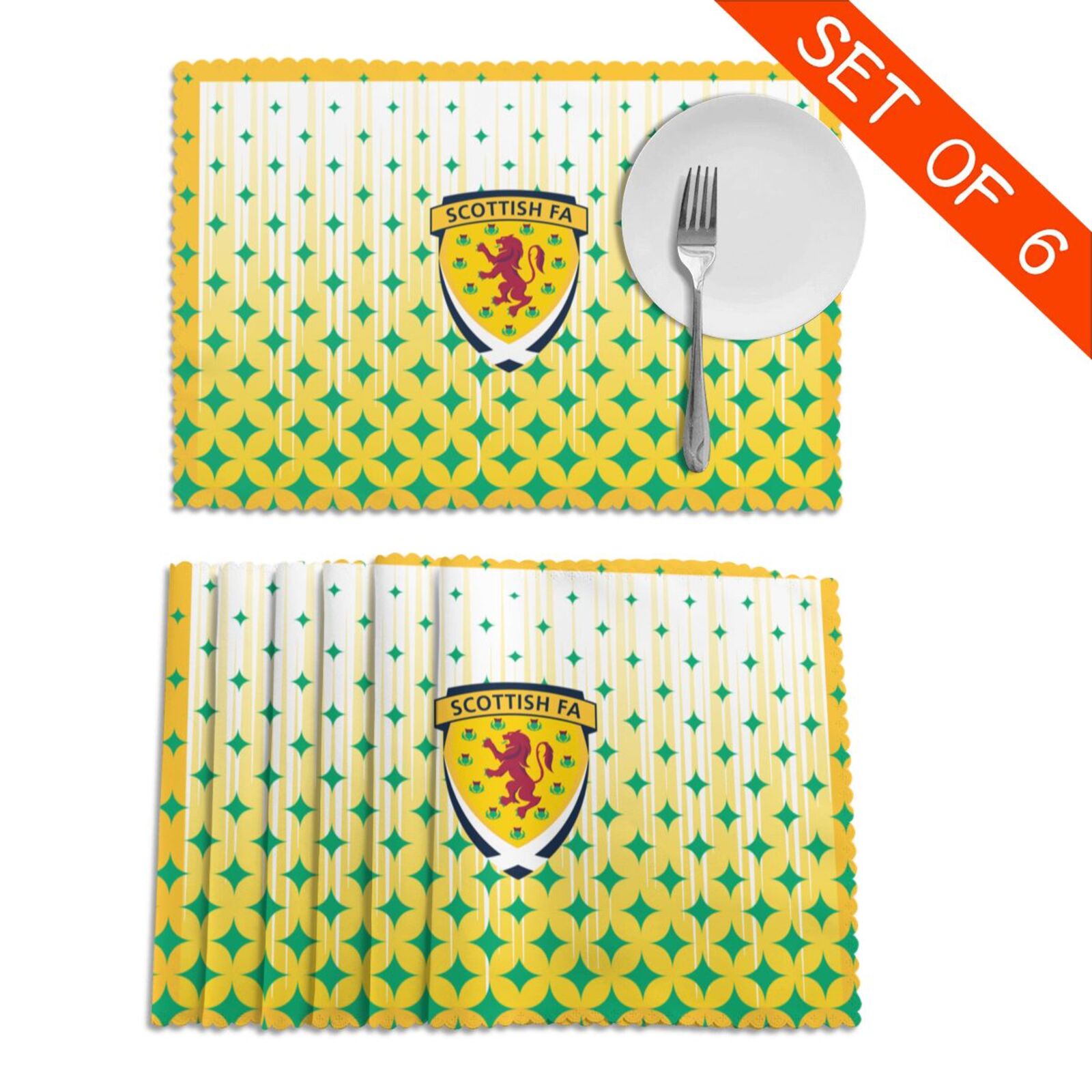 Scotland Placemat Set Of 6 PFD2307