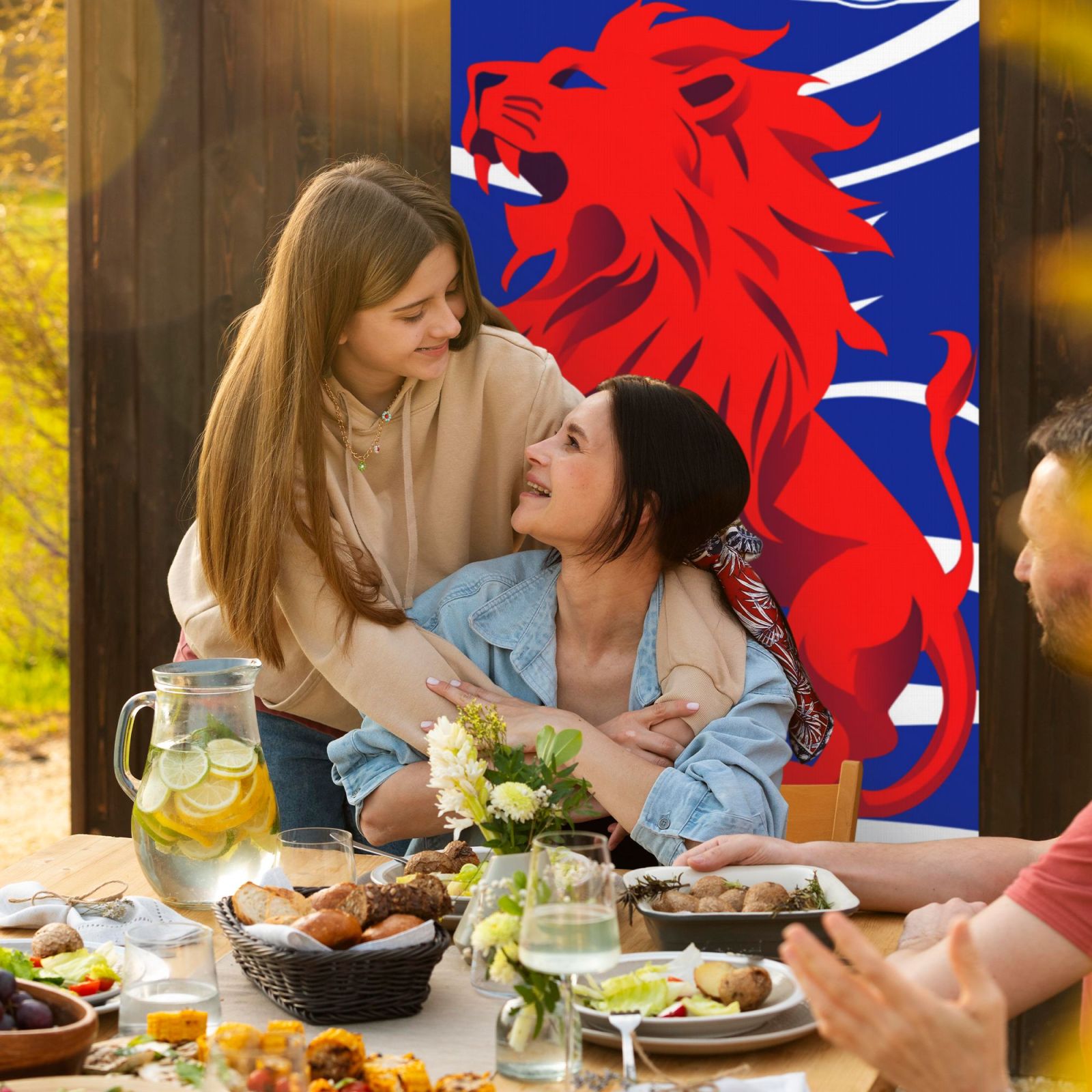 Rangers Door Cover Decorated Banner DCB2813