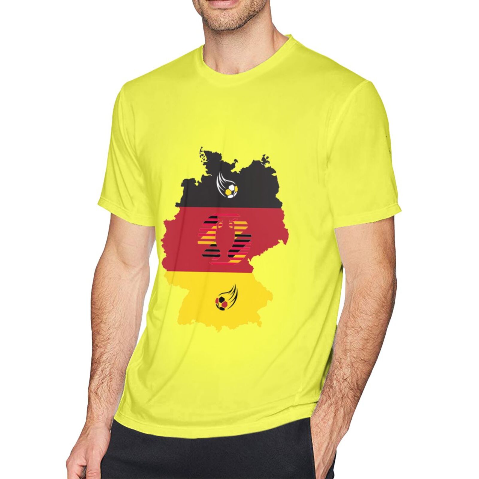Men's Germany EURO 2024 Basic Short Sleeve T-Shirt BST1770