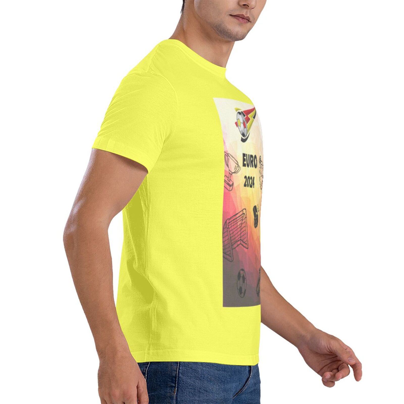 Men's Germany EURO 2024 Basic Short Sleeve T-Shirt BST1771