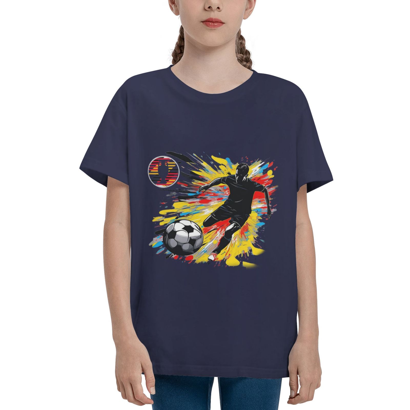 Kid's Germany EURO 2024 Teenage T-shirt TET1756