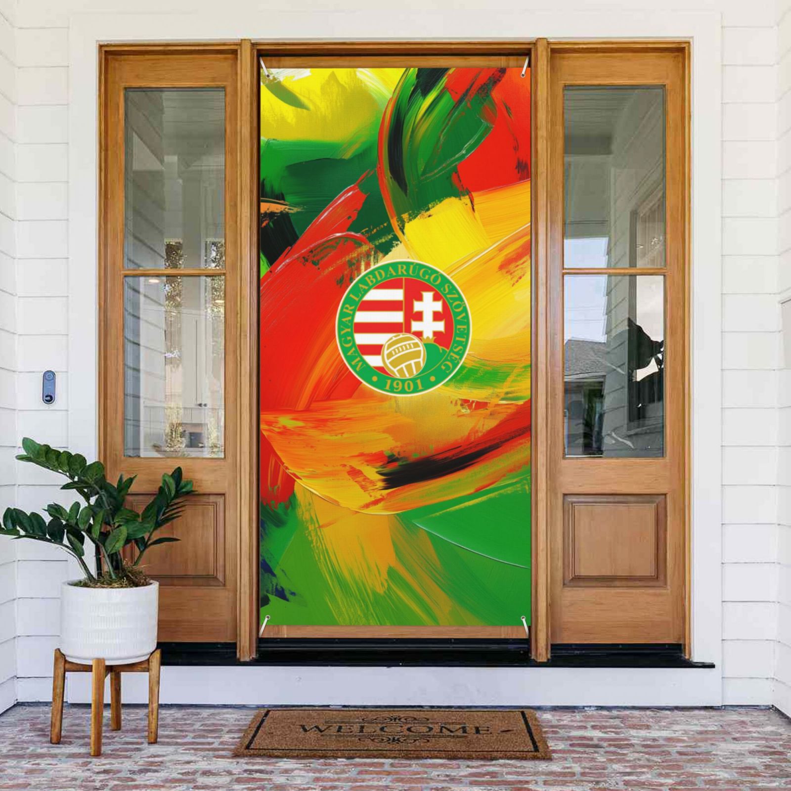 Hungary Door Cover Decorated Banner DCB2816