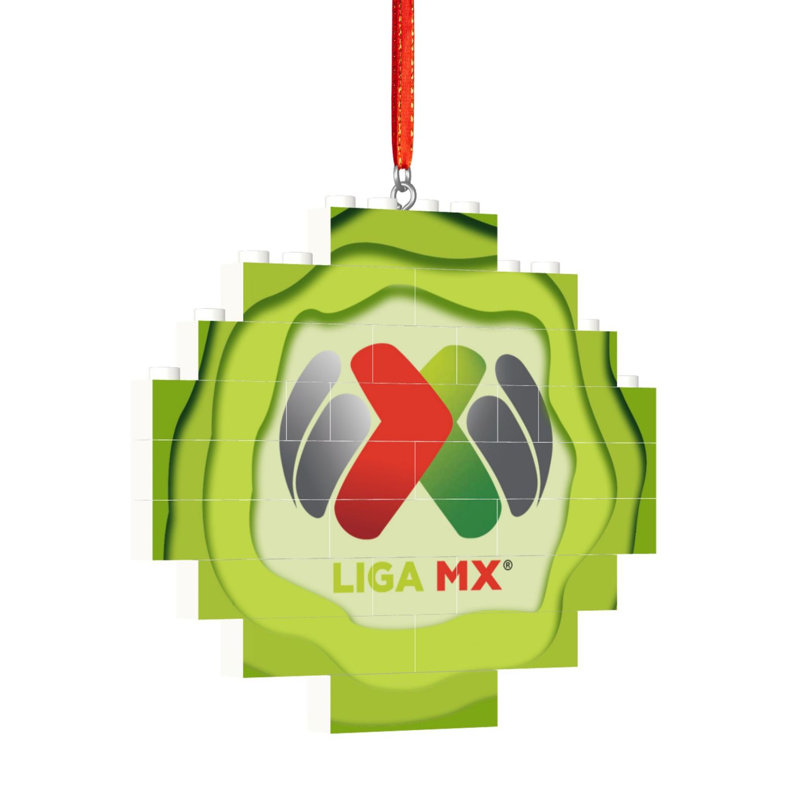 LIGA MX Building Block Puzzle Ornament BBP2199