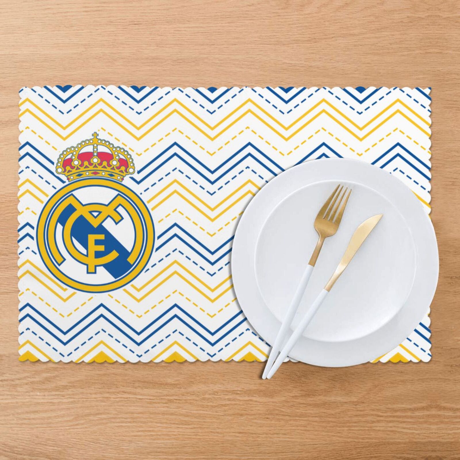 Real Madrid Placemat Set Of 6 PFD2071