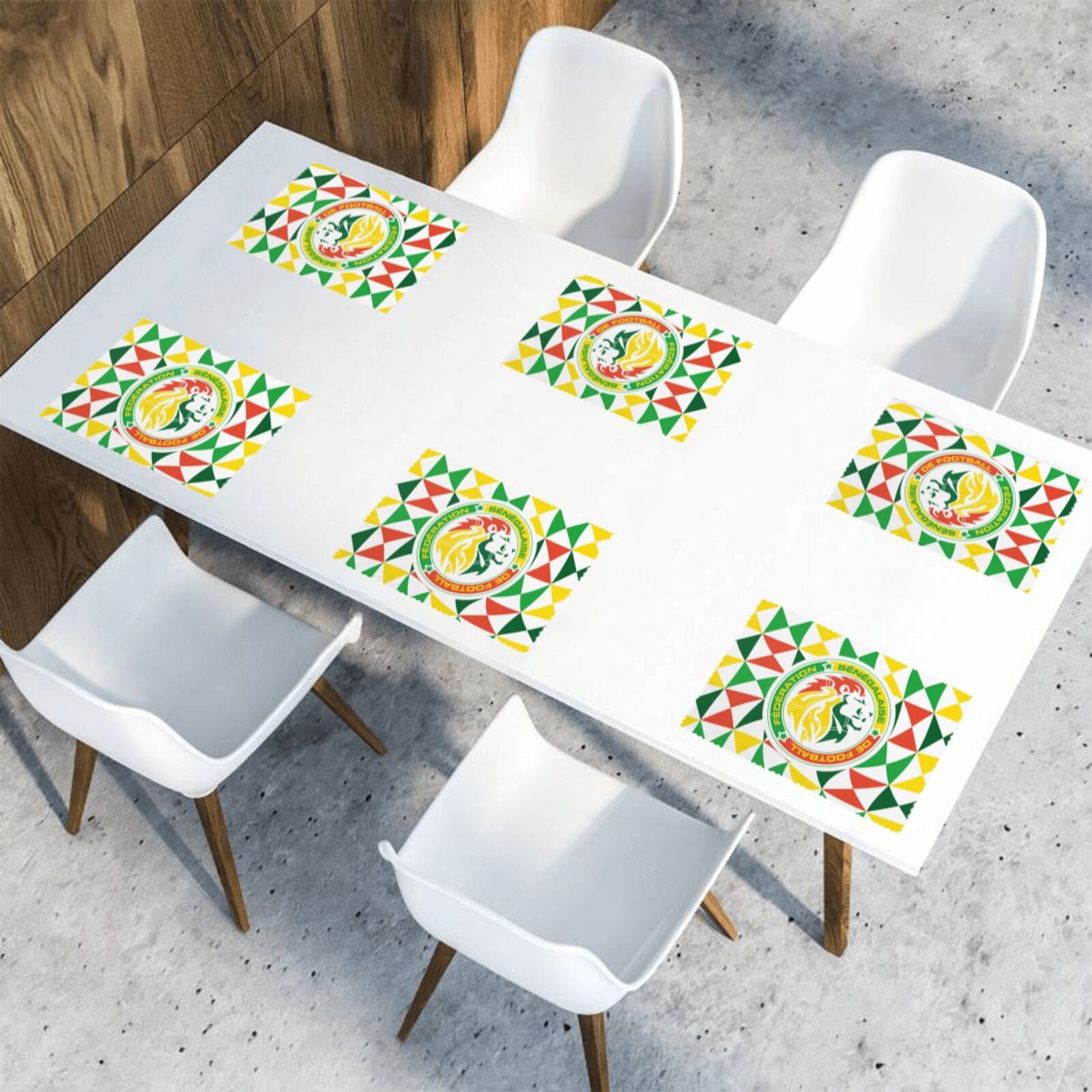 Senegal Placemat Set Of 6 PFD2057