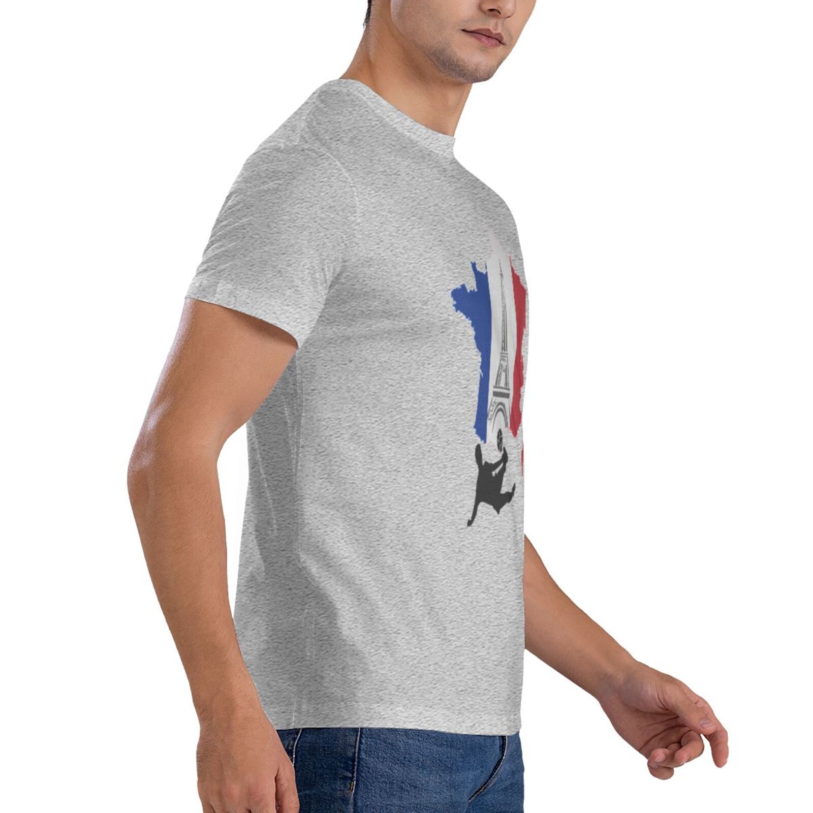 Men's France EURO 2024 Basic Short Sleeve T-Shirt BST1772