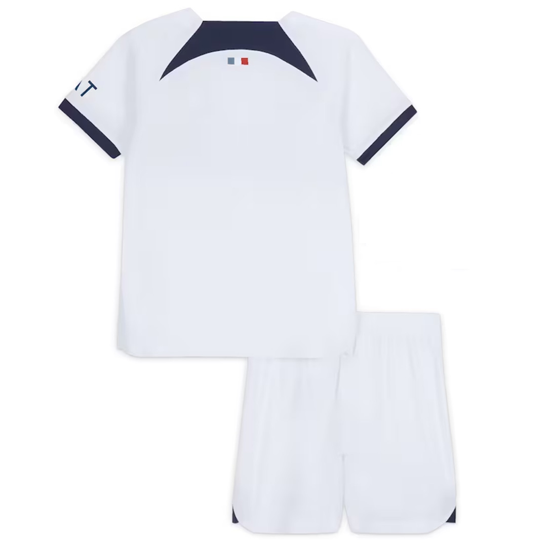 Kid's Paris Saint-Germain Away Jersey+Shorts 23/24