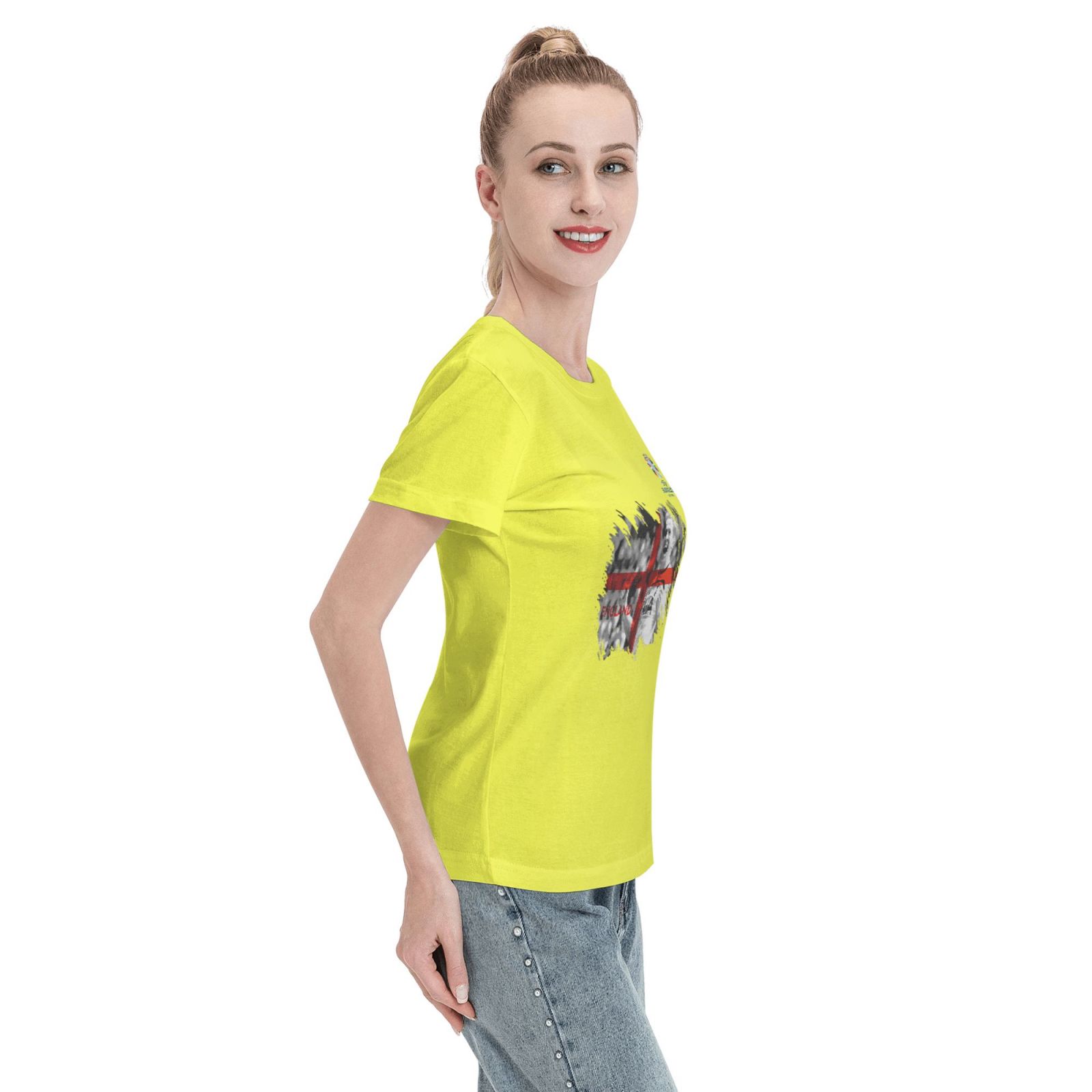 Woman's England EURO 2024 Basic Short Sleeve T-Shirt WBT1712