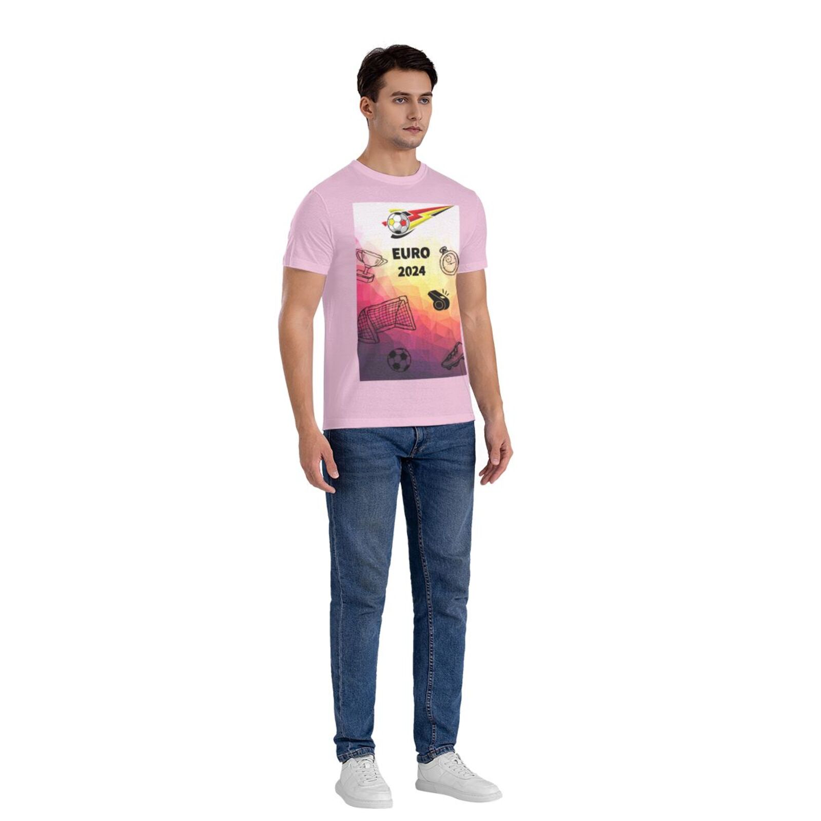 Men's Germany EURO 2024 Basic Short Sleeve T-Shirt BST1771