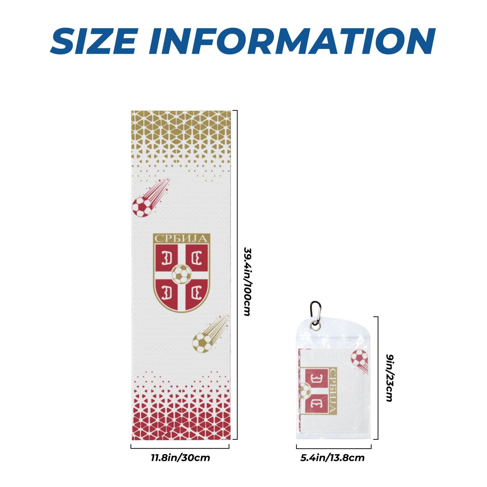 Serbia Sport Towel CET1943