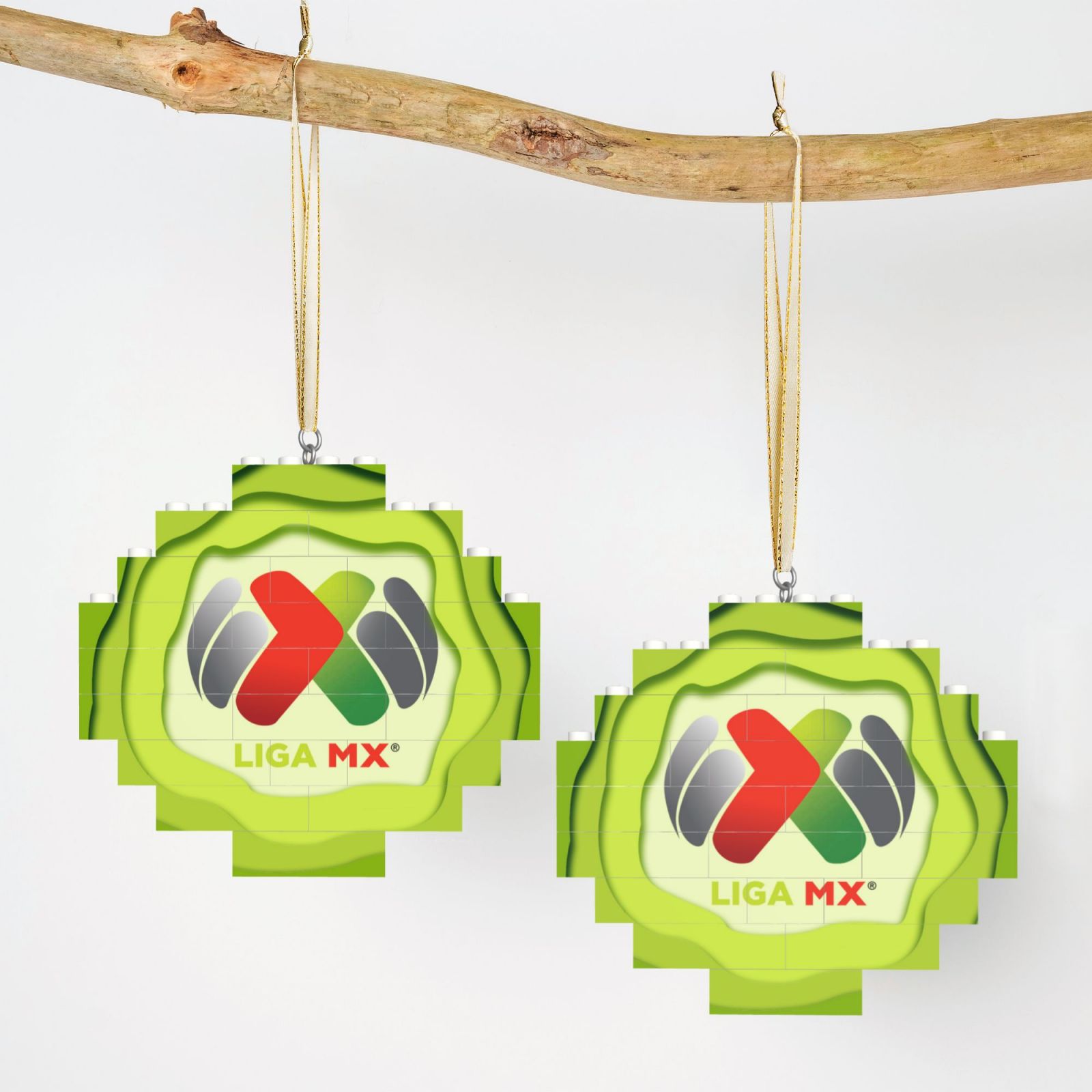 LIGA MX Building Block Puzzle Ornament BBP2199