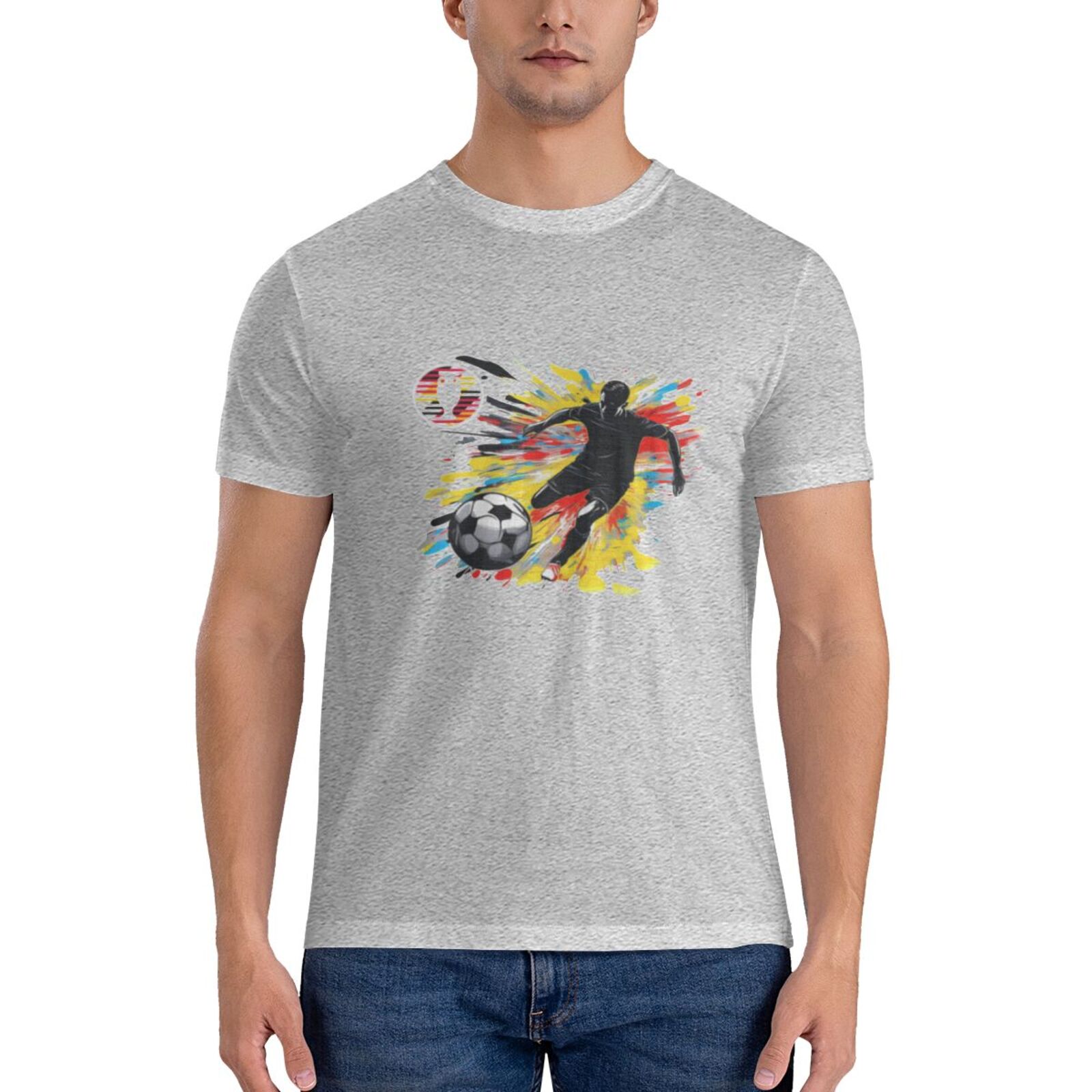 Men's Germany EURO 2024 Basic Short Sleeve T-Shirt BST1748