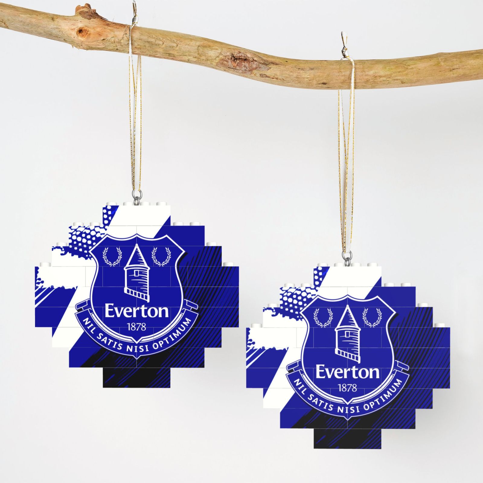 Everton Building Block Puzzle Ornament BBP2169