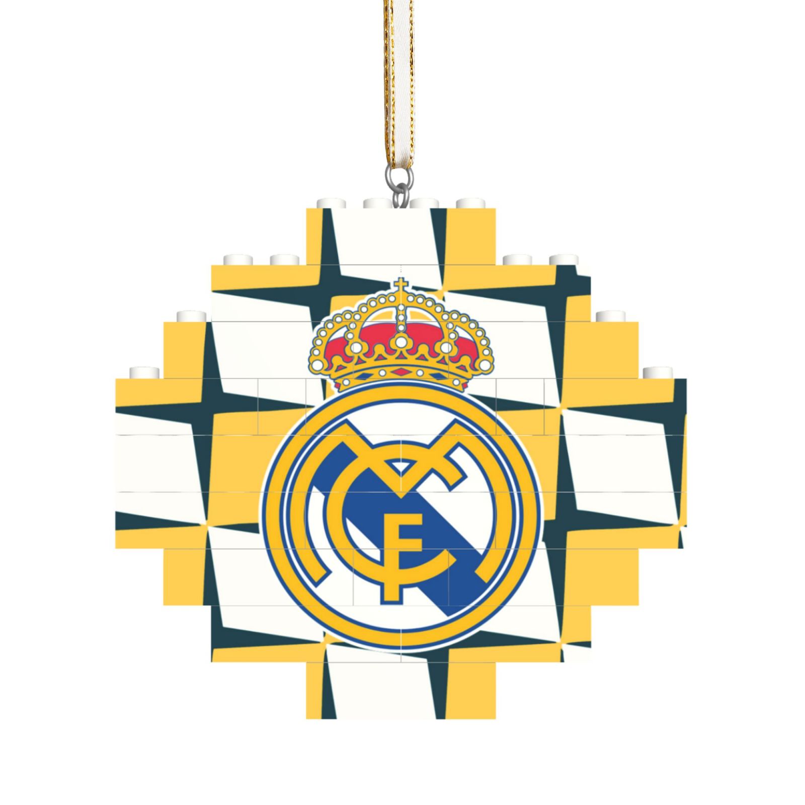 Real Madrid Building Block Puzzle Ornament BBP2173