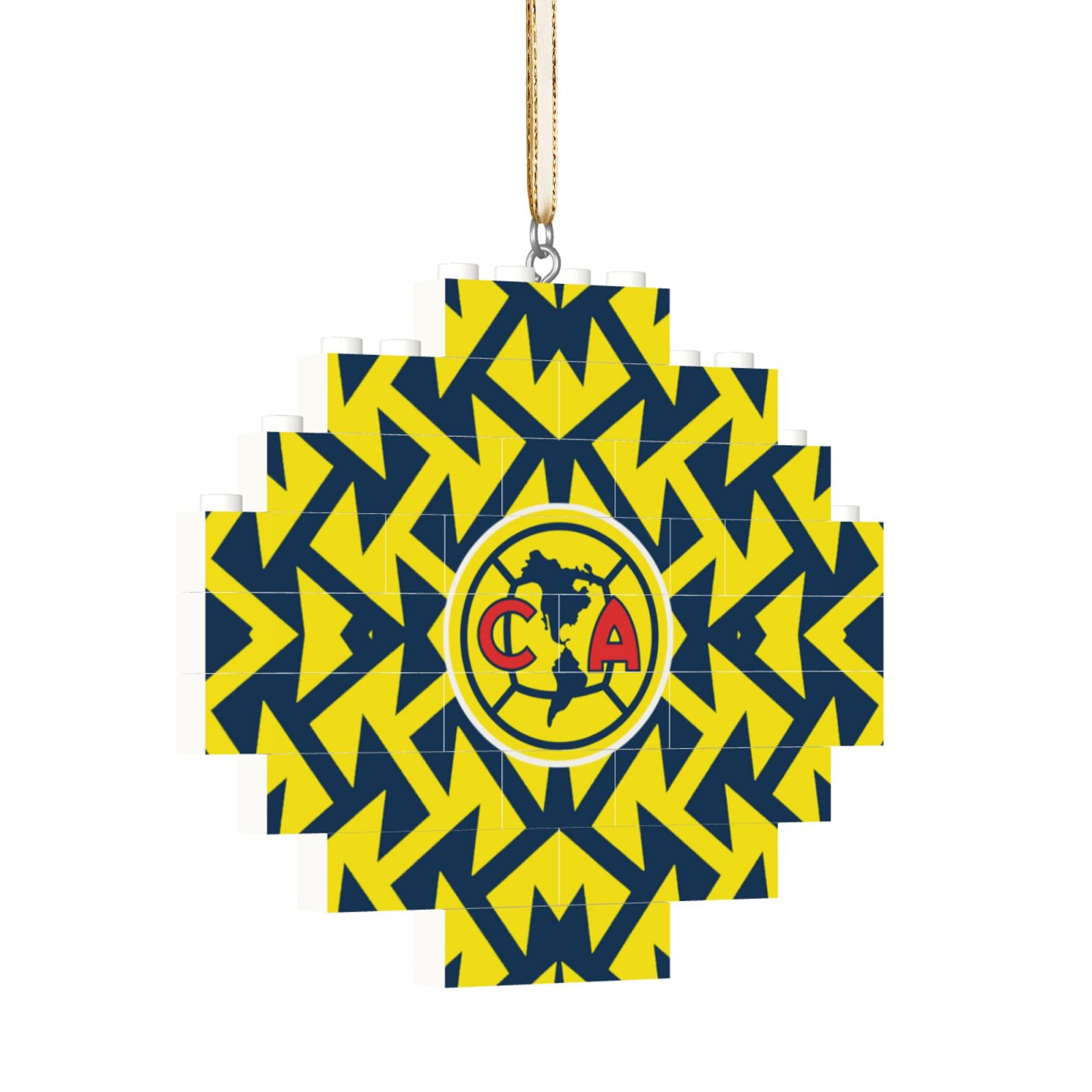 Club America Building Block Puzzle Ornament BBP1982
