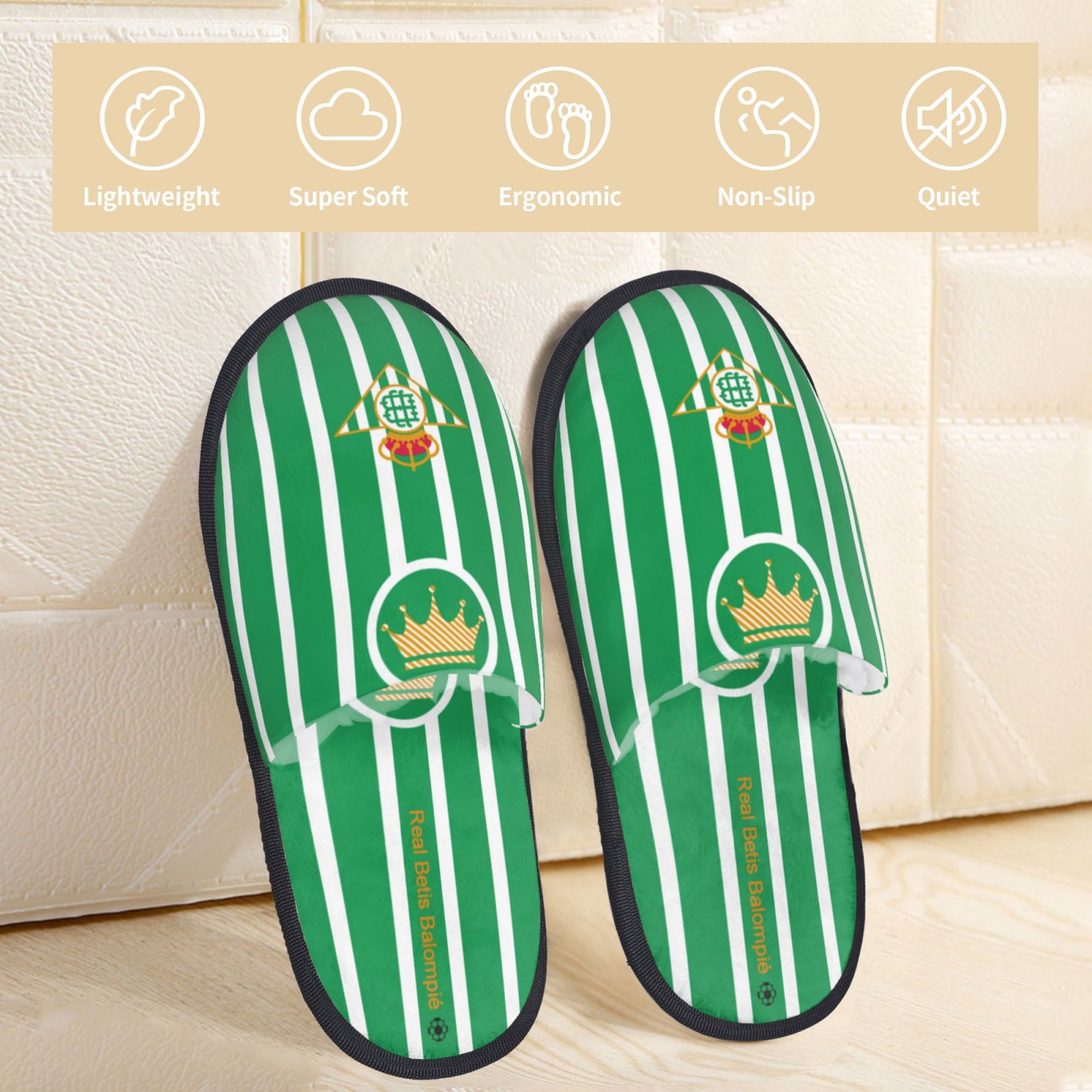 Real Betis Cotton Slippers FSP2332