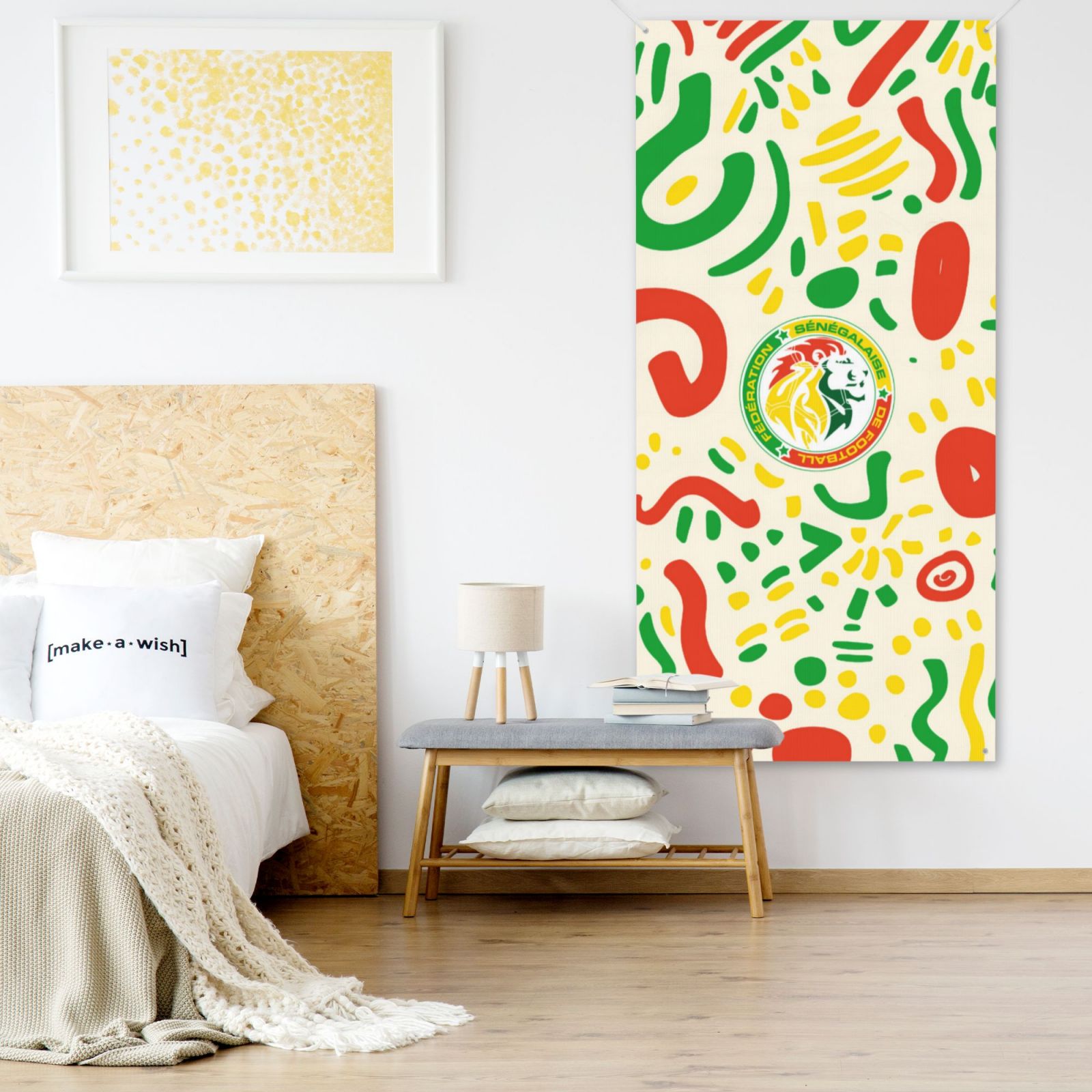 Senegal Door Cover Decorated Banner DCB2794