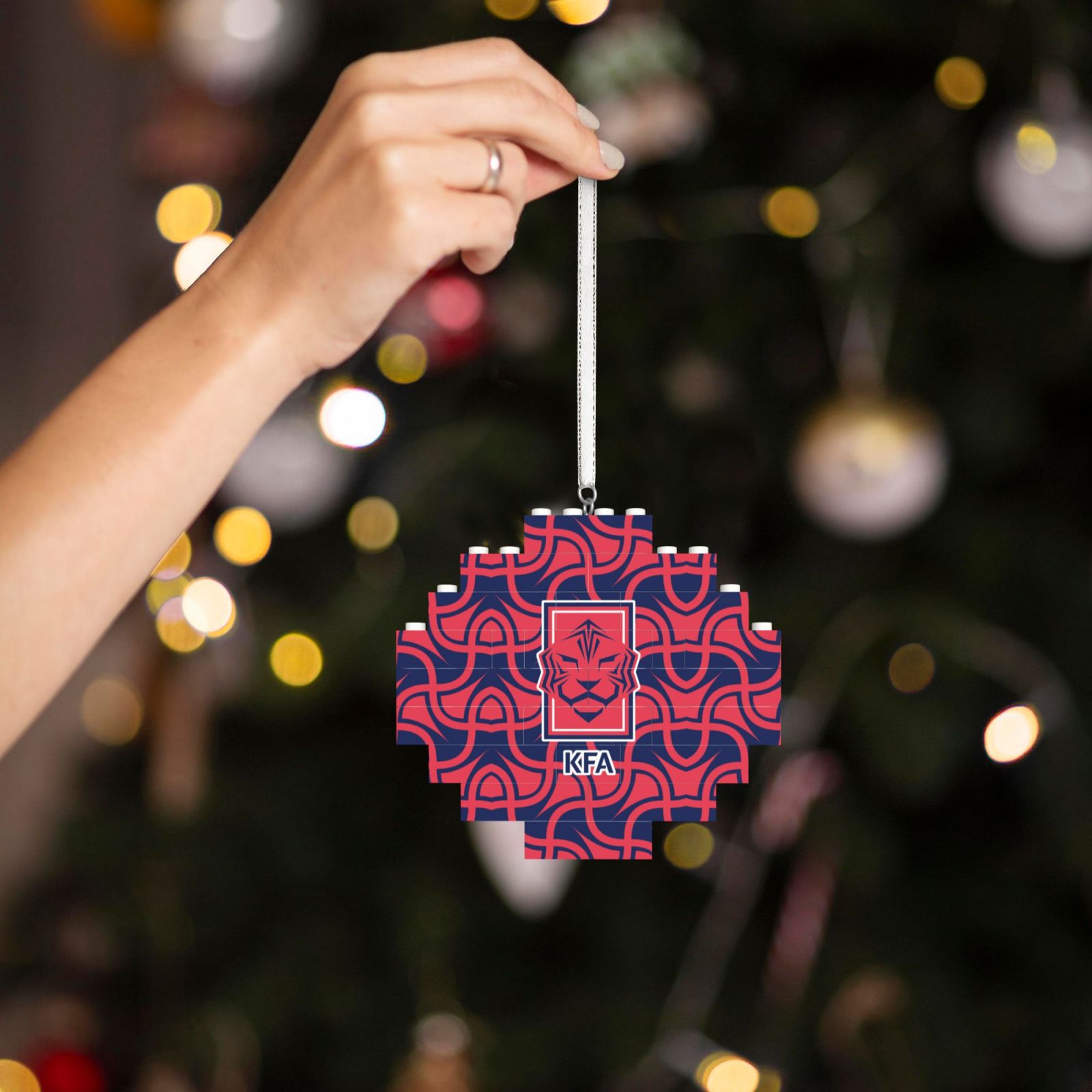 South Korea Building Block Puzzle Ornament BBP2011