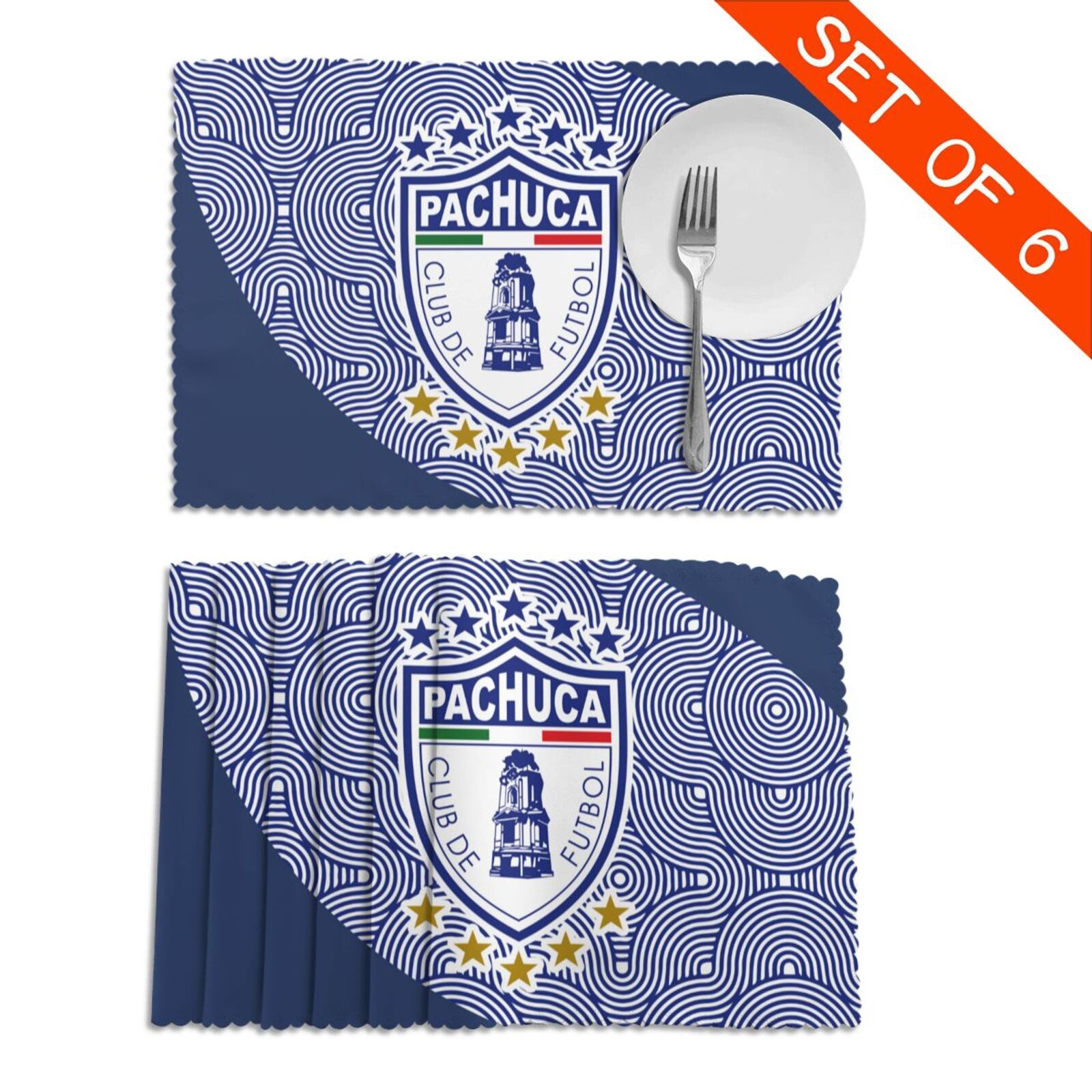 Pachuca Placemat Set Of 6 PFD2062