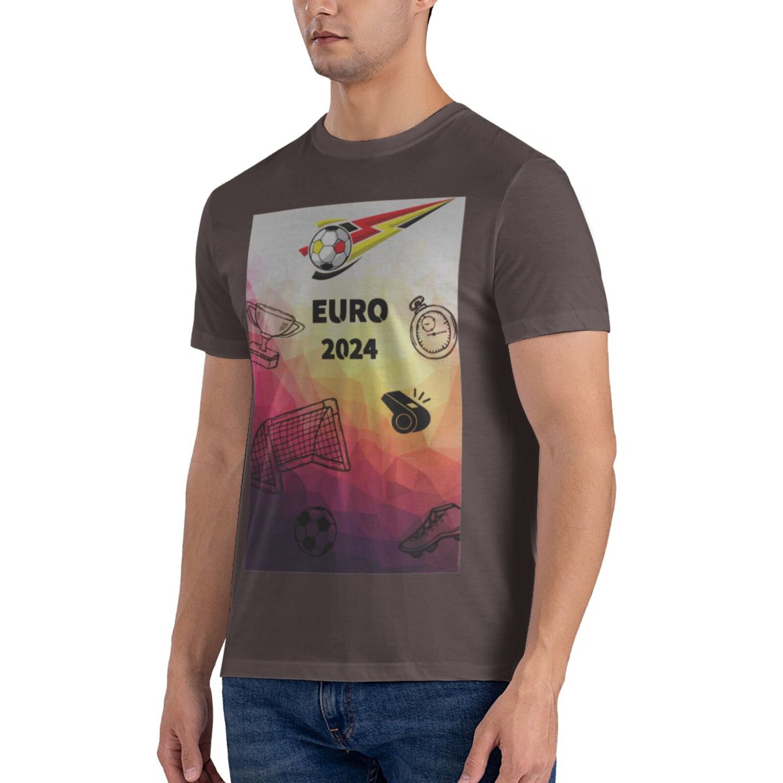 Men's Germany EURO 2024 Basic Short Sleeve T-Shirt BST1771