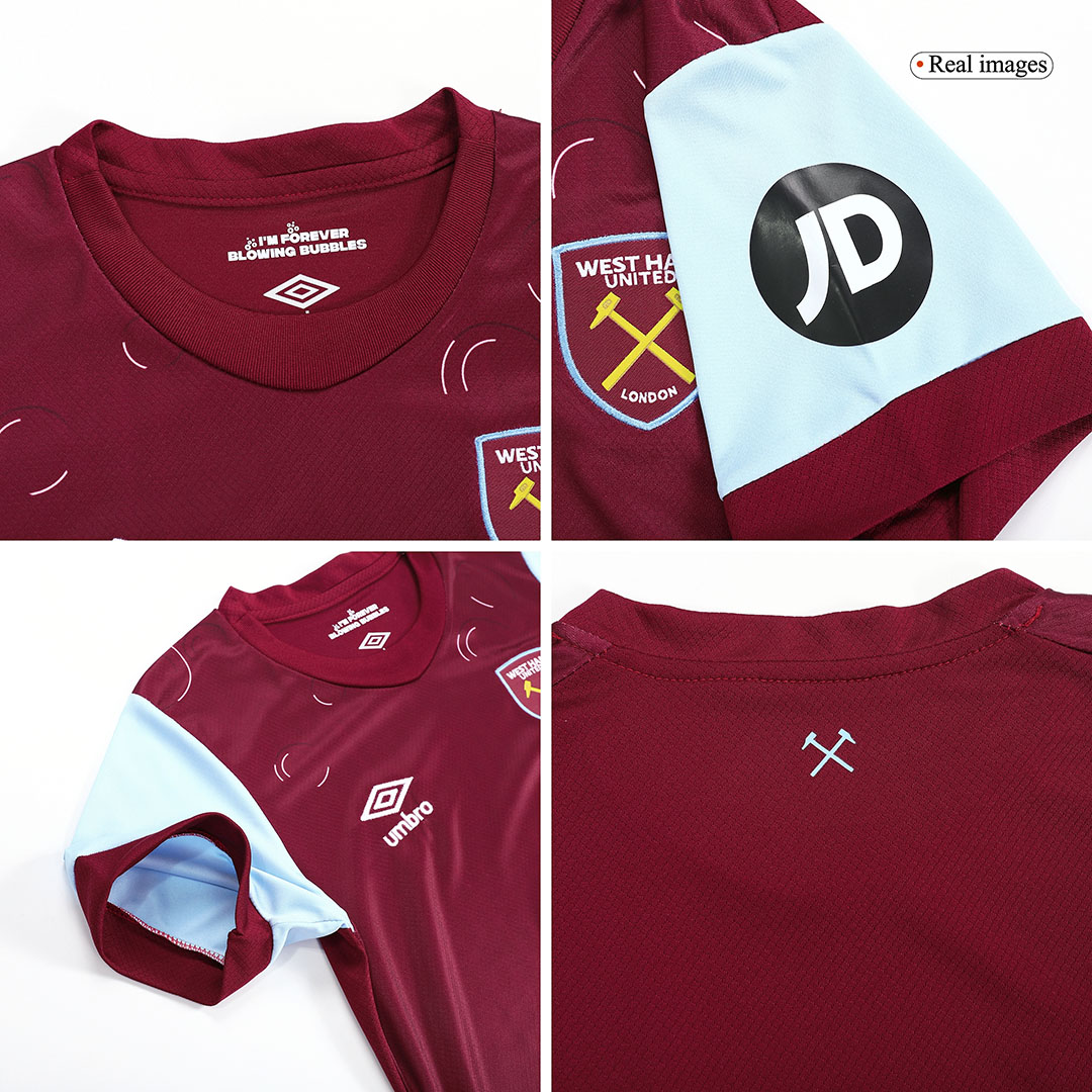 Kid's West Ham Home Jersey+Shorts 23/24