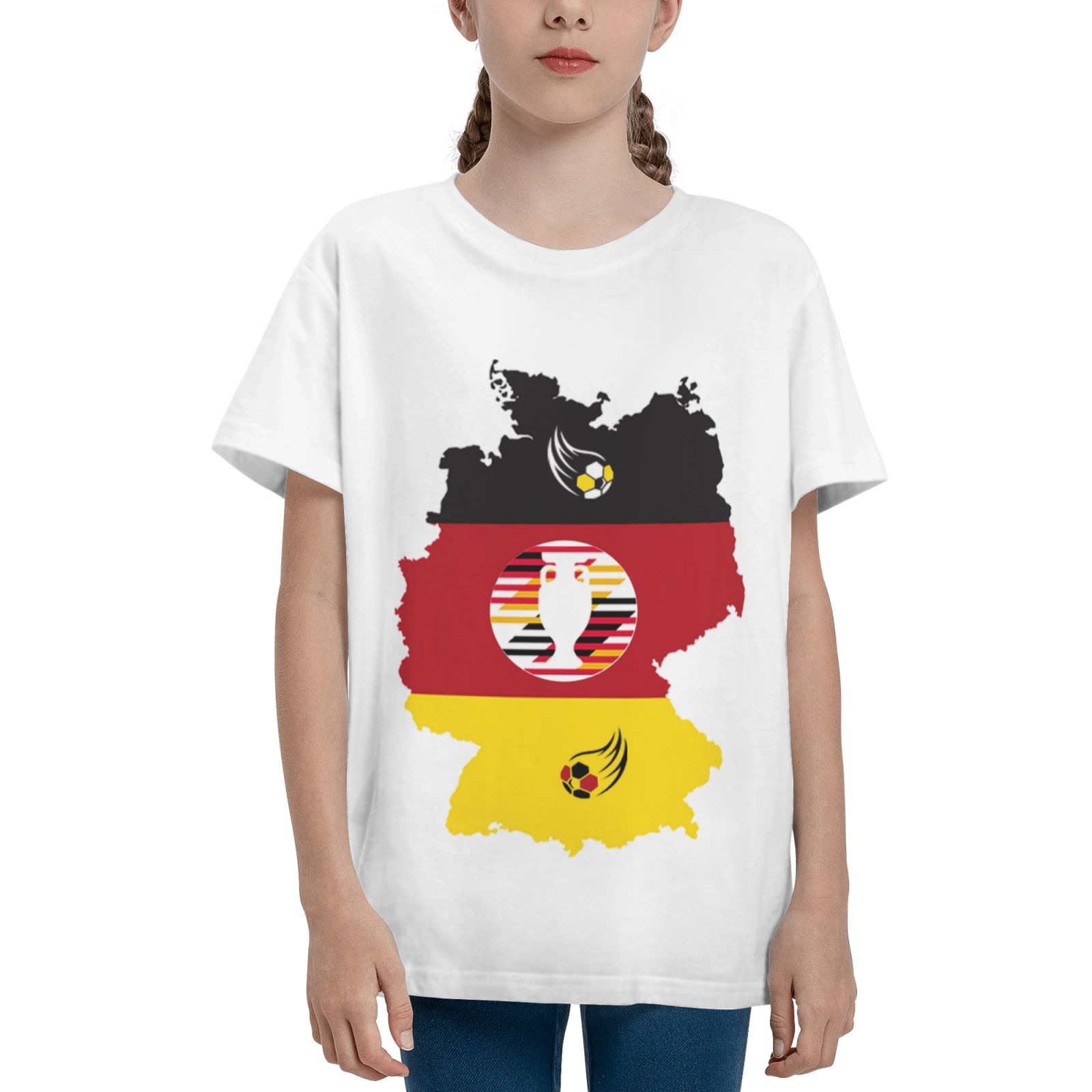 Kid's Germany EURO 2024 Teenage T-shirt TET1769